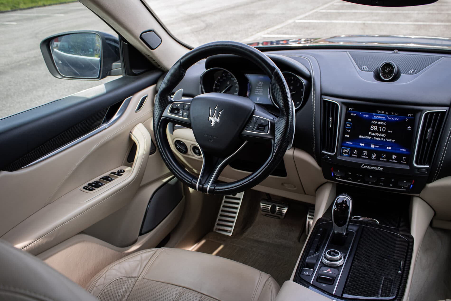 2017 Maserati Levante, čierna suv, 212 484 km