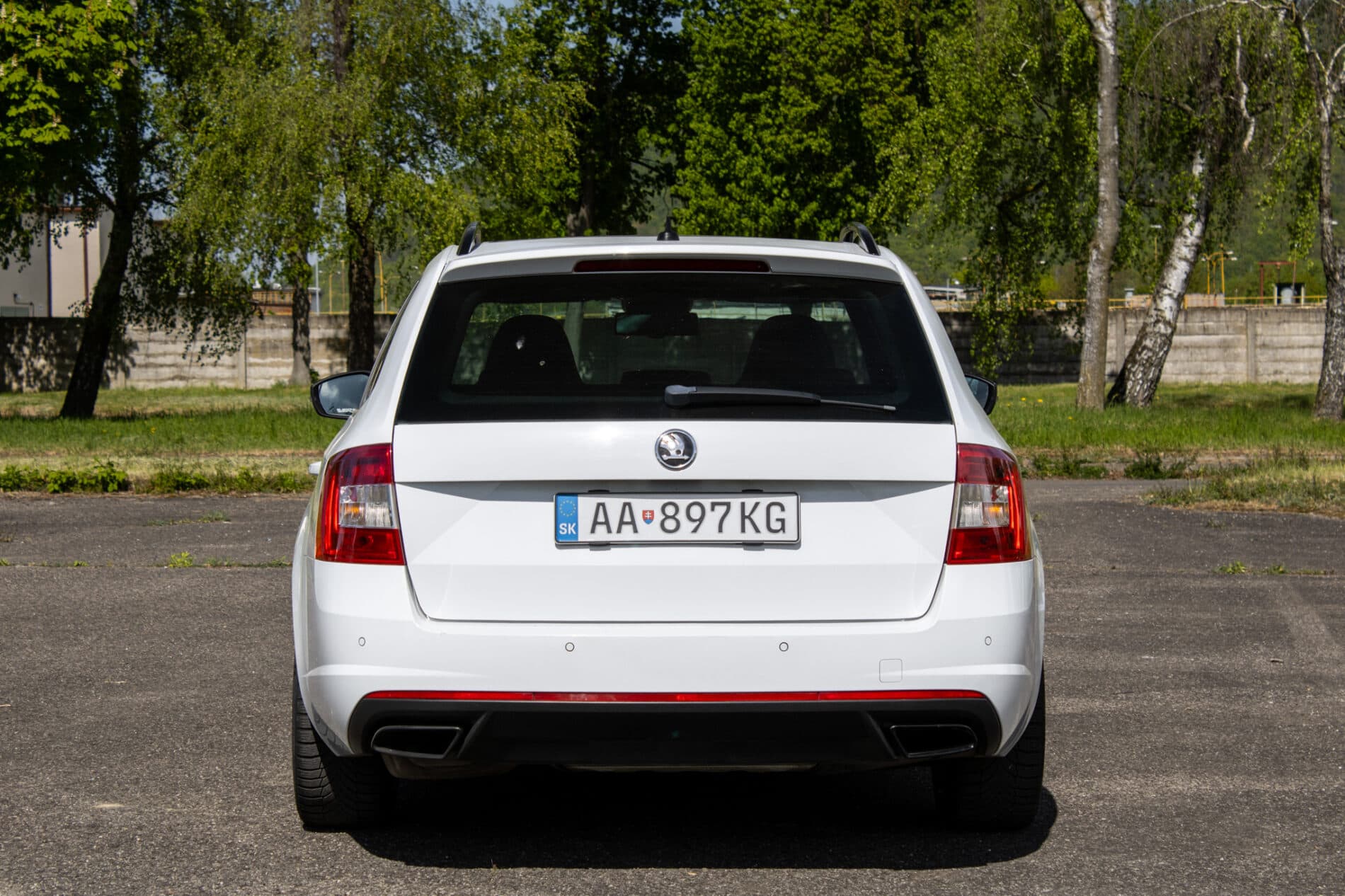 2015 Skoda Octavia RS, biela kombi, 269 760 km
