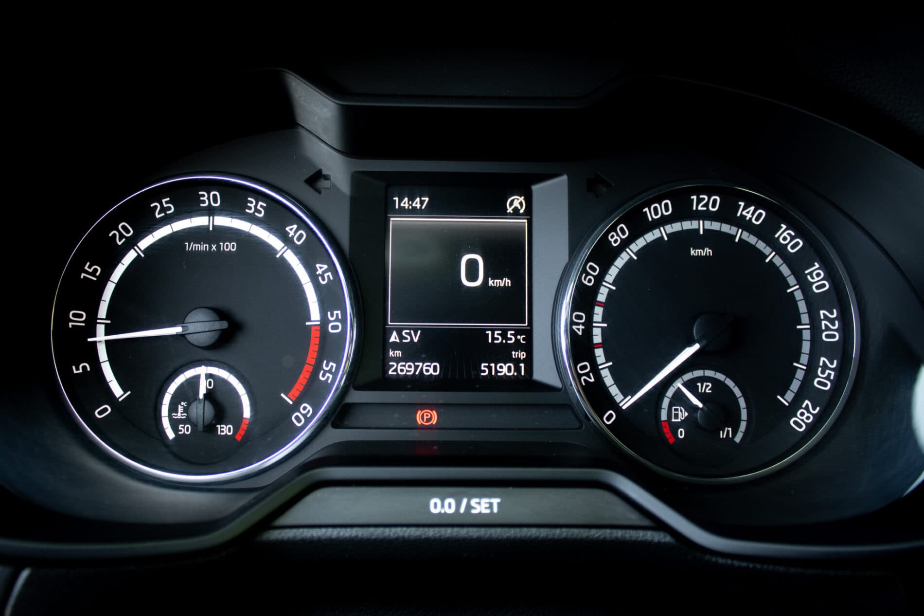 2015 Skoda Octavia RS, biela kombi, 269 760 km