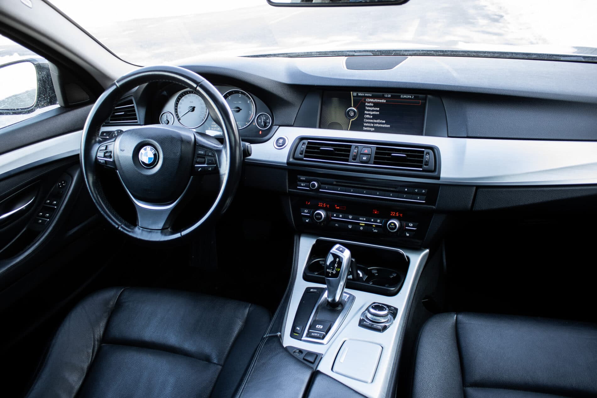2012 BMW 535d, čierna sedan, 303 563 km