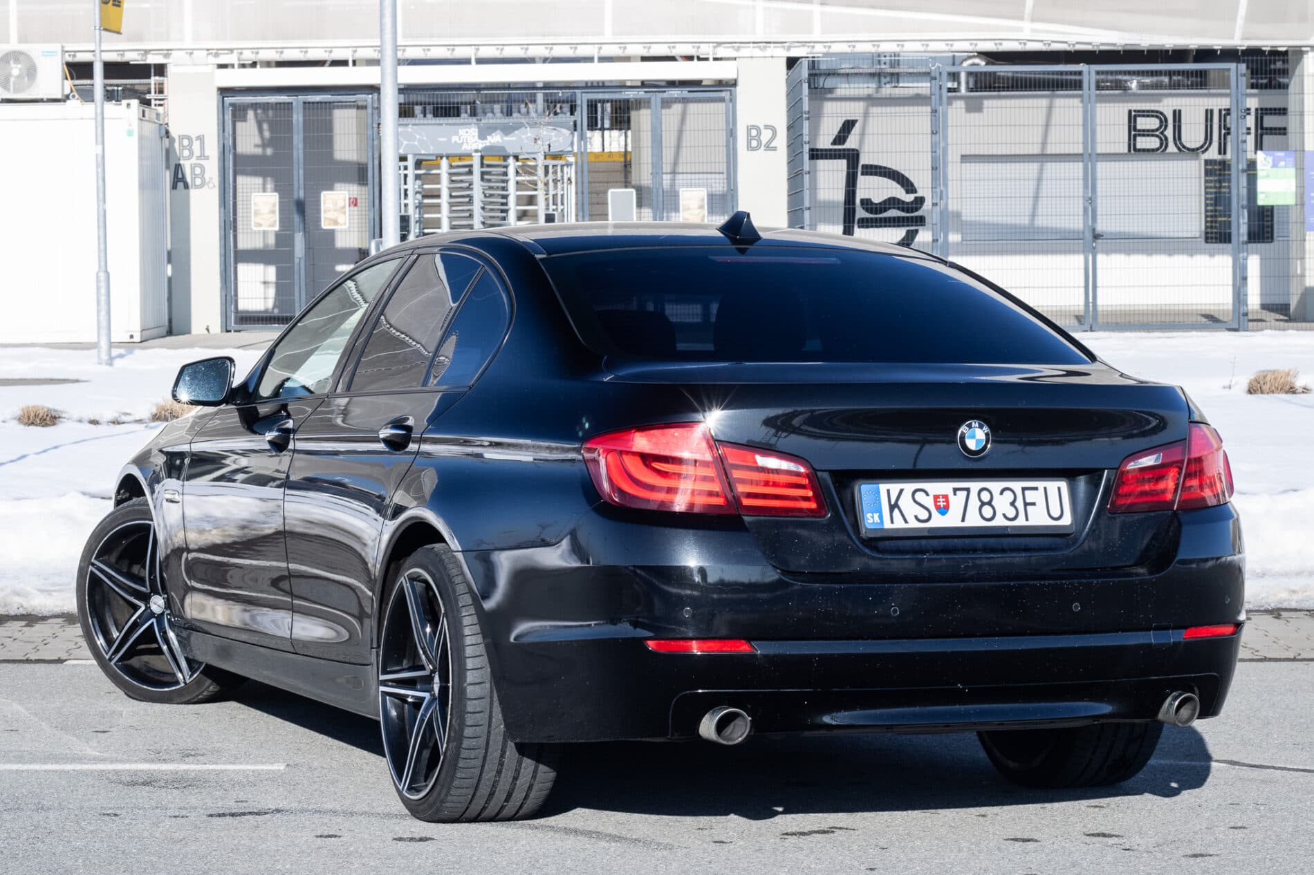 2012 BMW 535d, čierna sedan, 303 563 km
