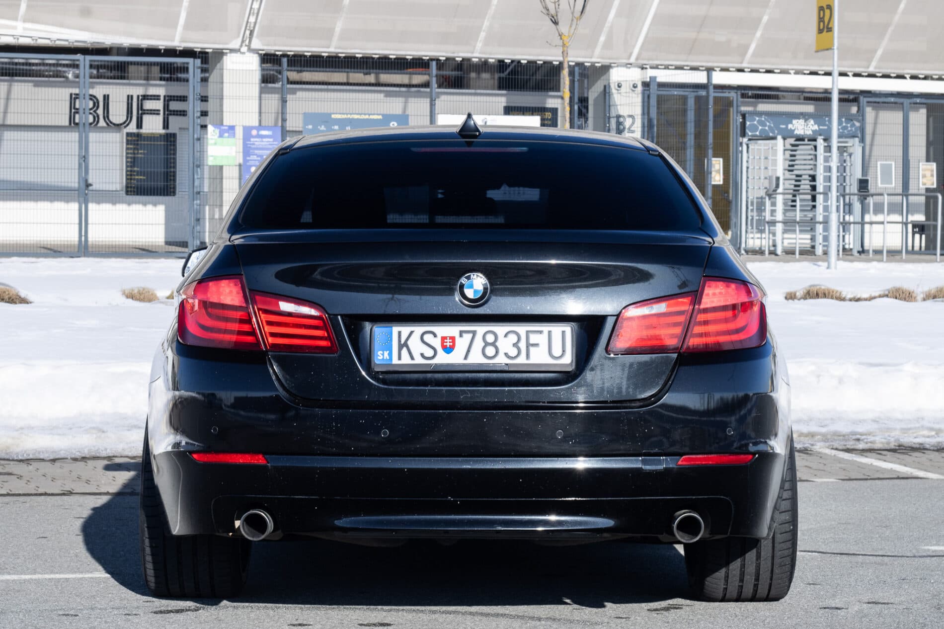 2012 BMW 535d, čierna sedan, 303 563 km