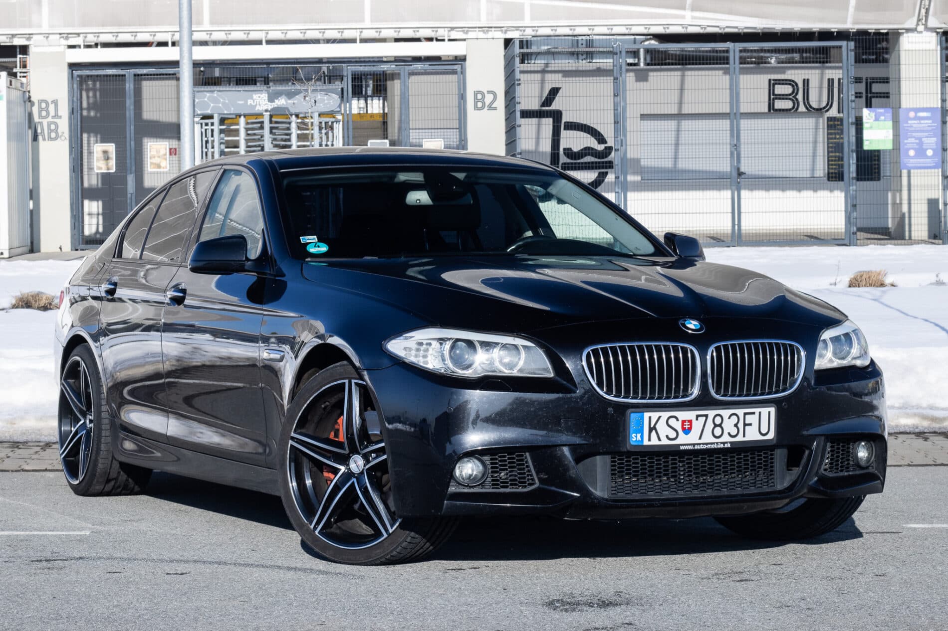 2012 BMW 535d, čierna sedan, 303 563 km