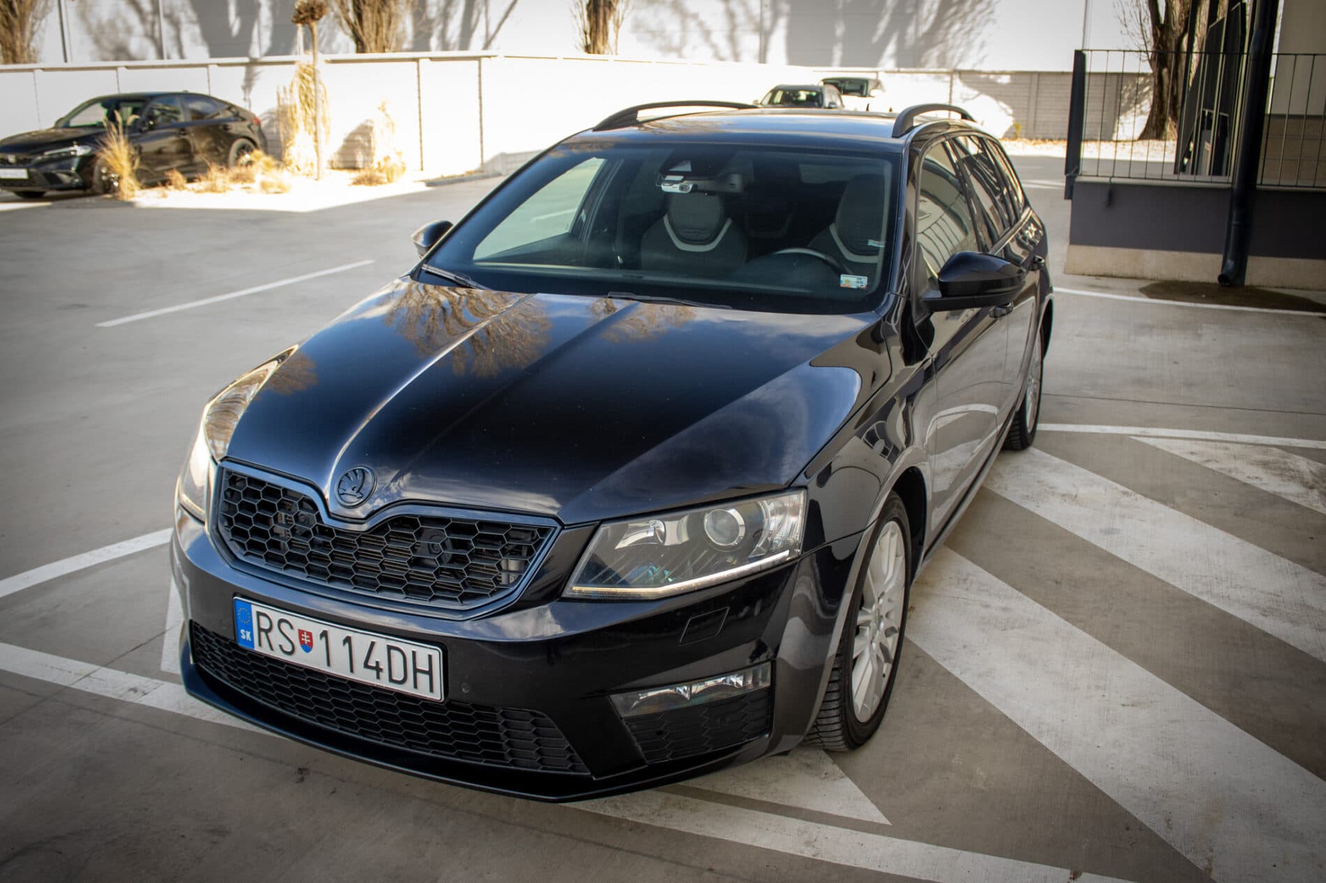 2016 Skoda Octavia RS, čierna kombi, 237 027 km