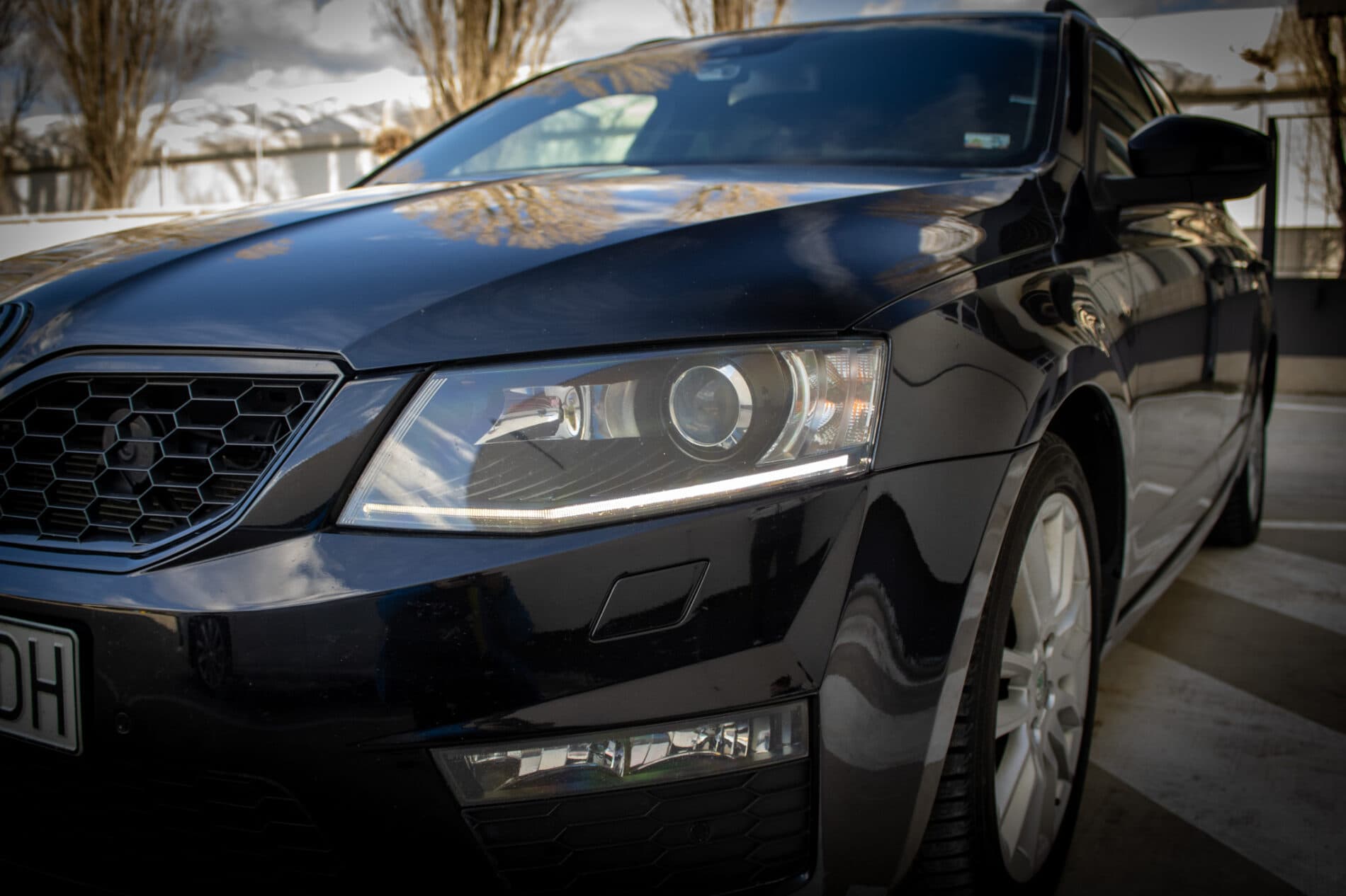 2016 Skoda Octavia RS, čierna kombi, 237 027 km