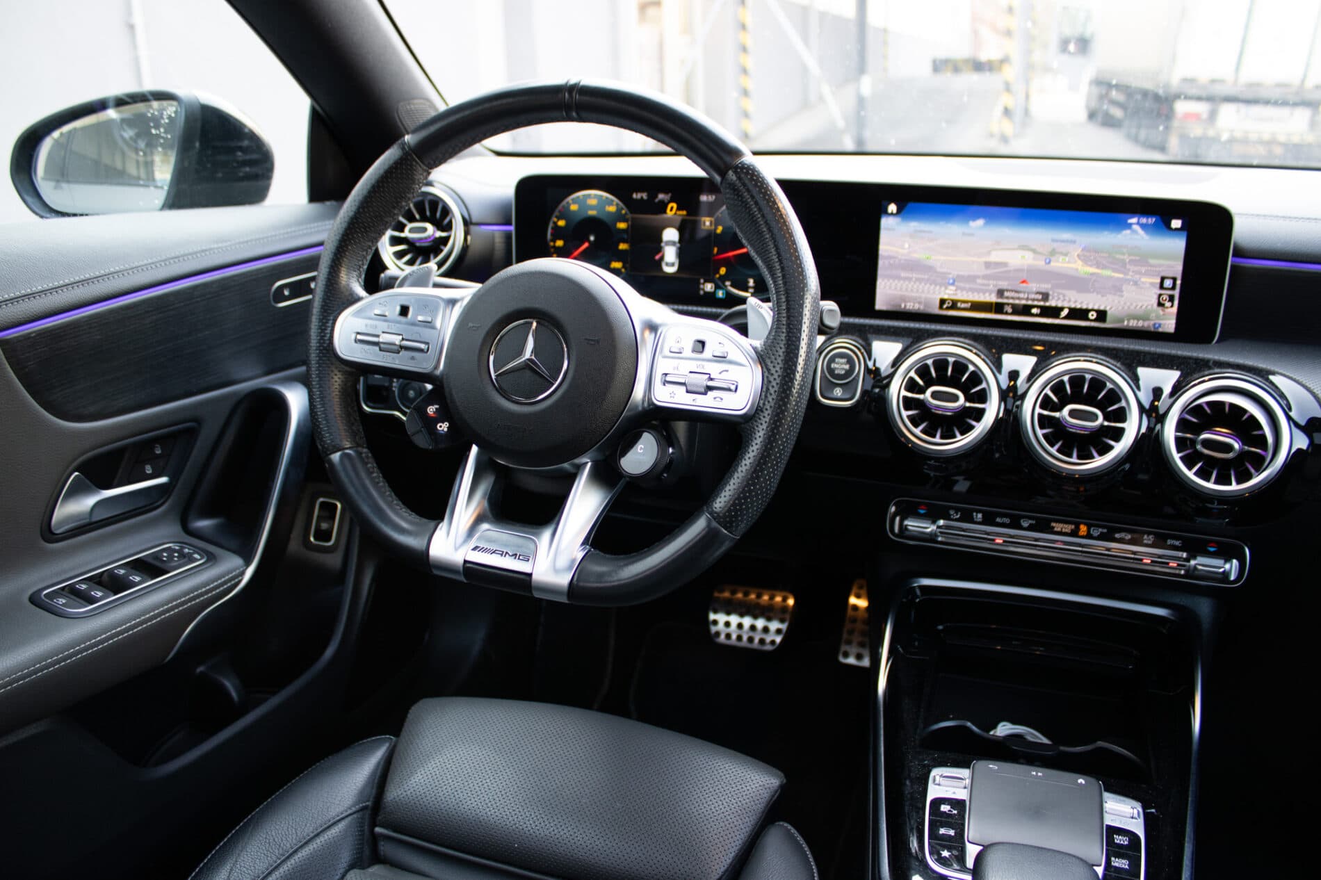 2019 Mercedes-Benz CLA 35 AMG, sivá kupé, 100 867 km