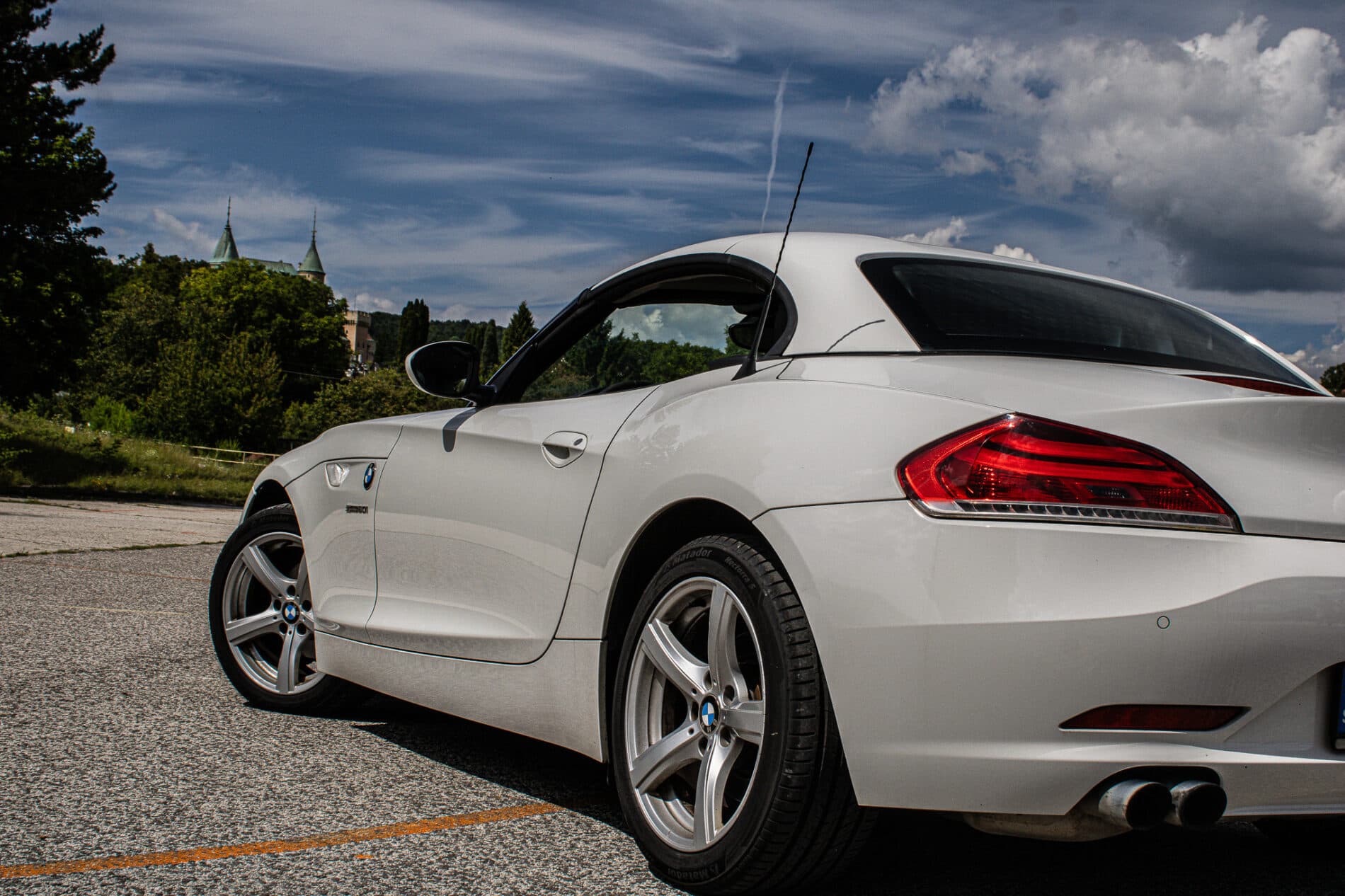 2012 BMW Z4, biela kabriolet, 170 435 km