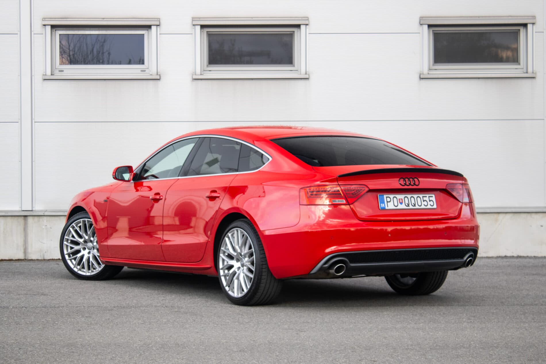 2012 AUDI A5, červená kupé, 142 939 km