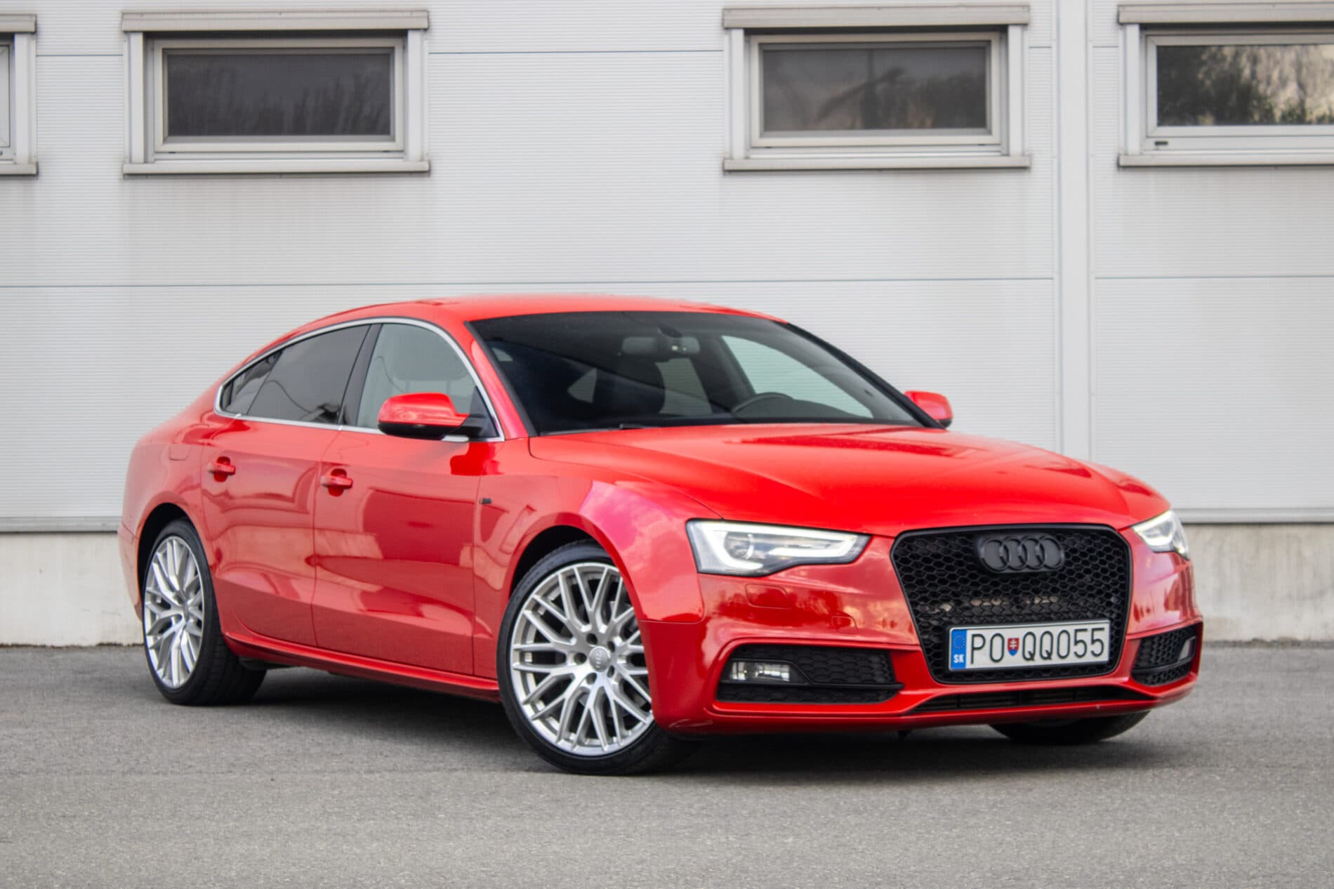 2012 AUDI A5, červená kupé, 142 939 km