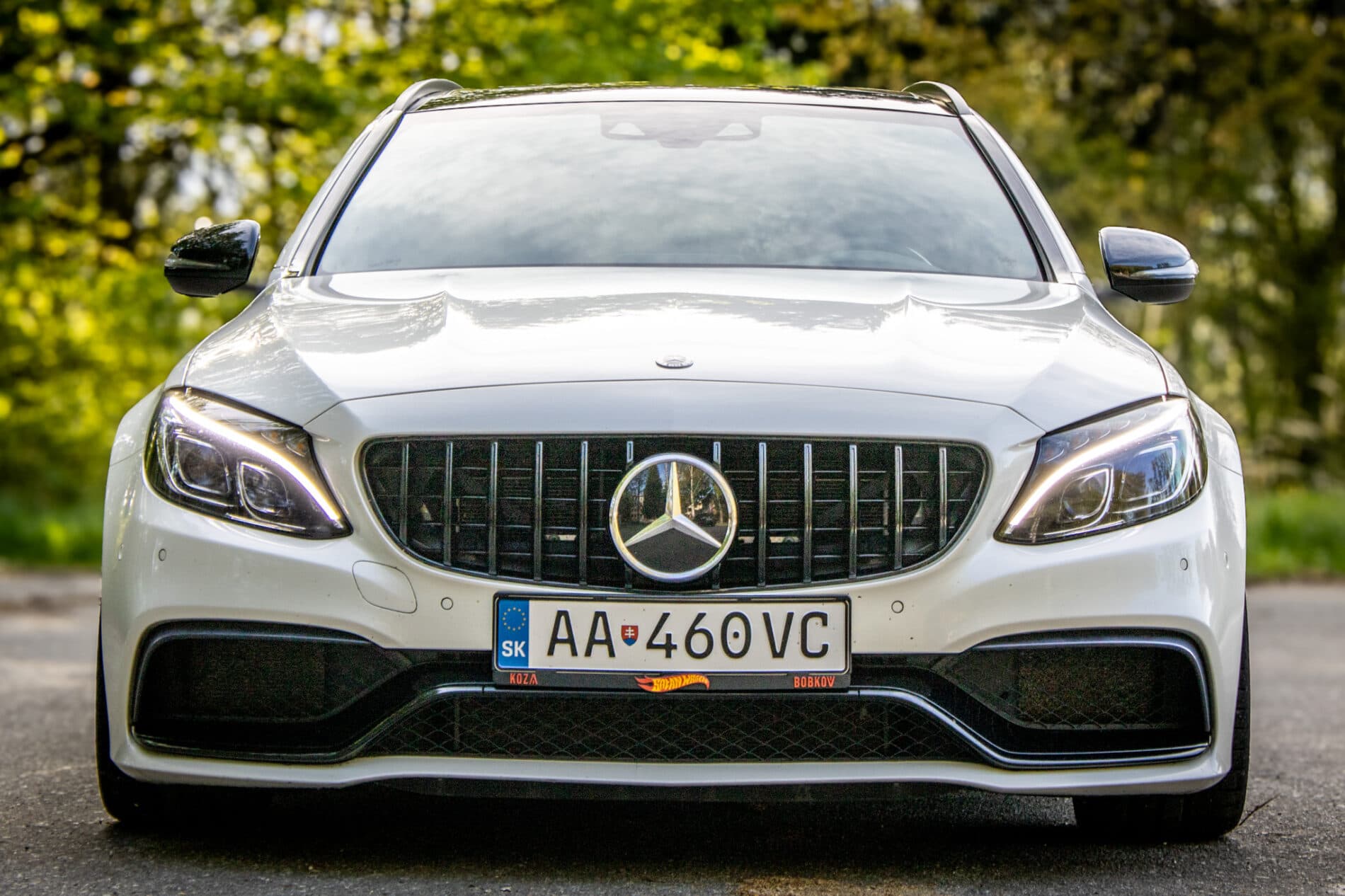 2017 Mercedes-Benz C 63 AMG S, biela kombi, 79 170 km