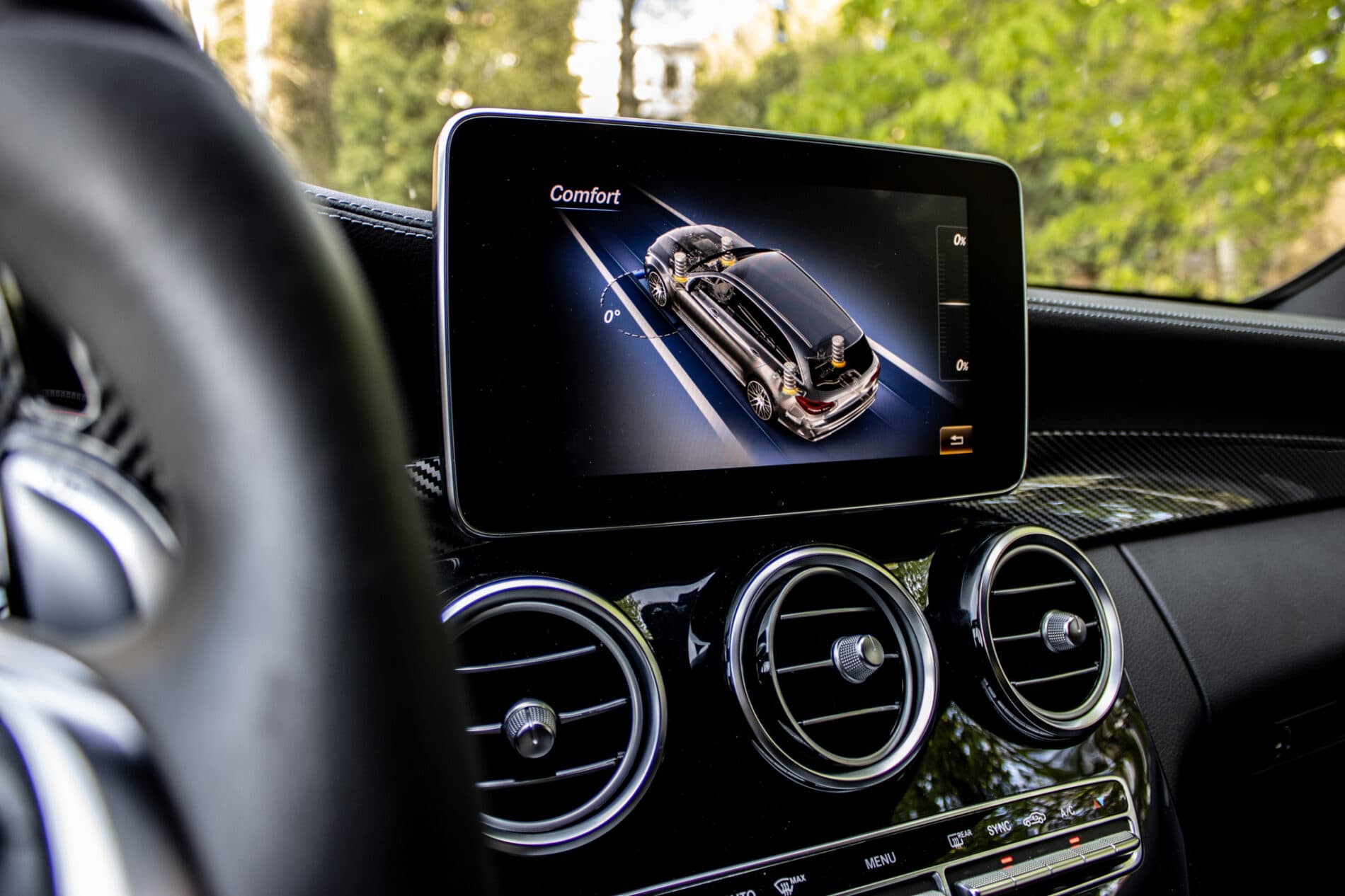 2017 Mercedes-Benz C 63 AMG S, biela kombi, 79 170 km