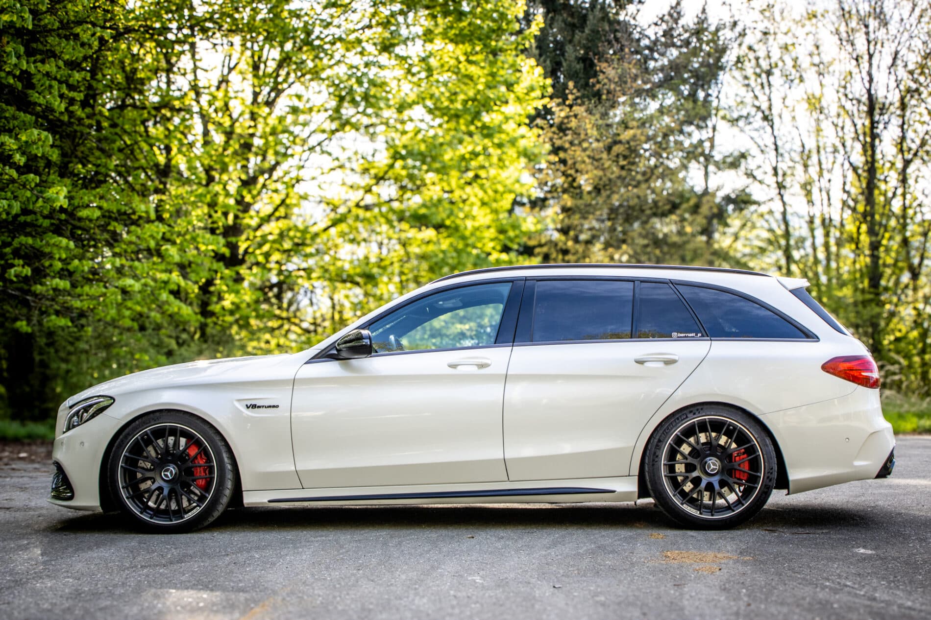 2017 Mercedes-Benz C 63 AMG S, biela kombi, 79 170 km