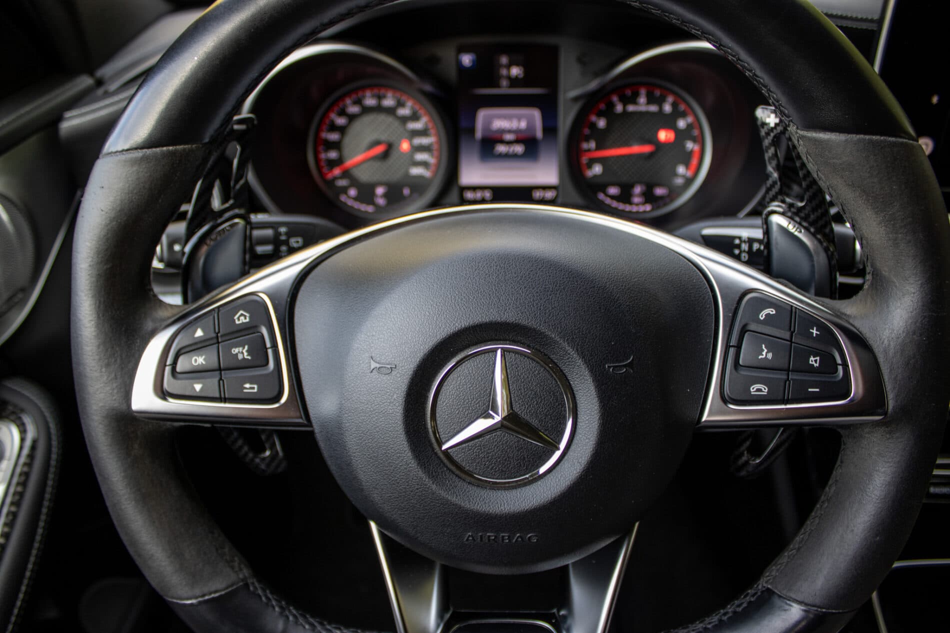 2017 Mercedes-Benz C 63 AMG S, biela kombi, 79 170 km