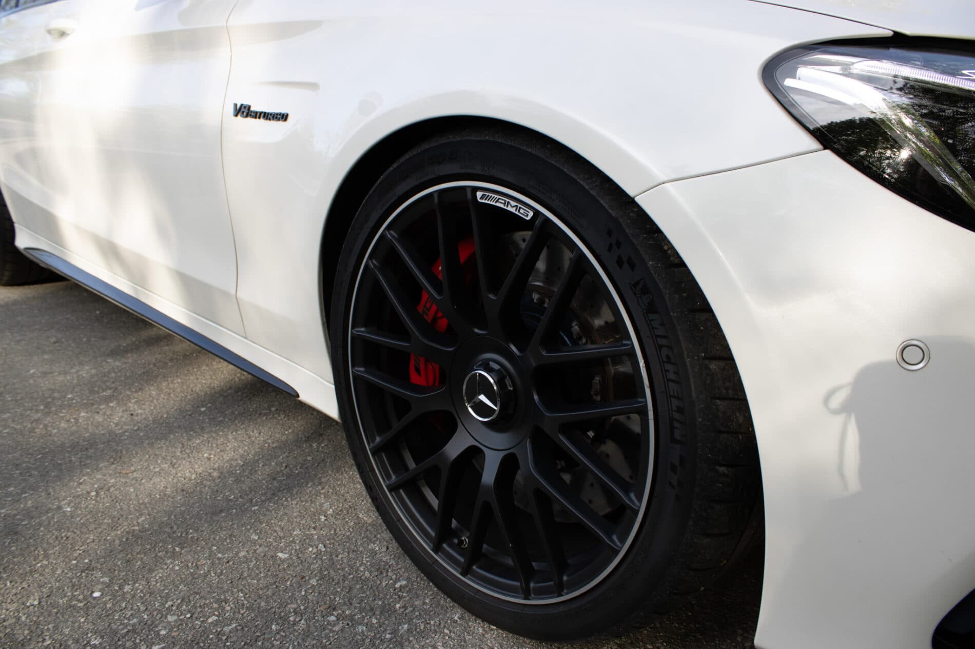 2017 Mercedes-Benz C 63 AMG S, biela kombi, 79 170 km