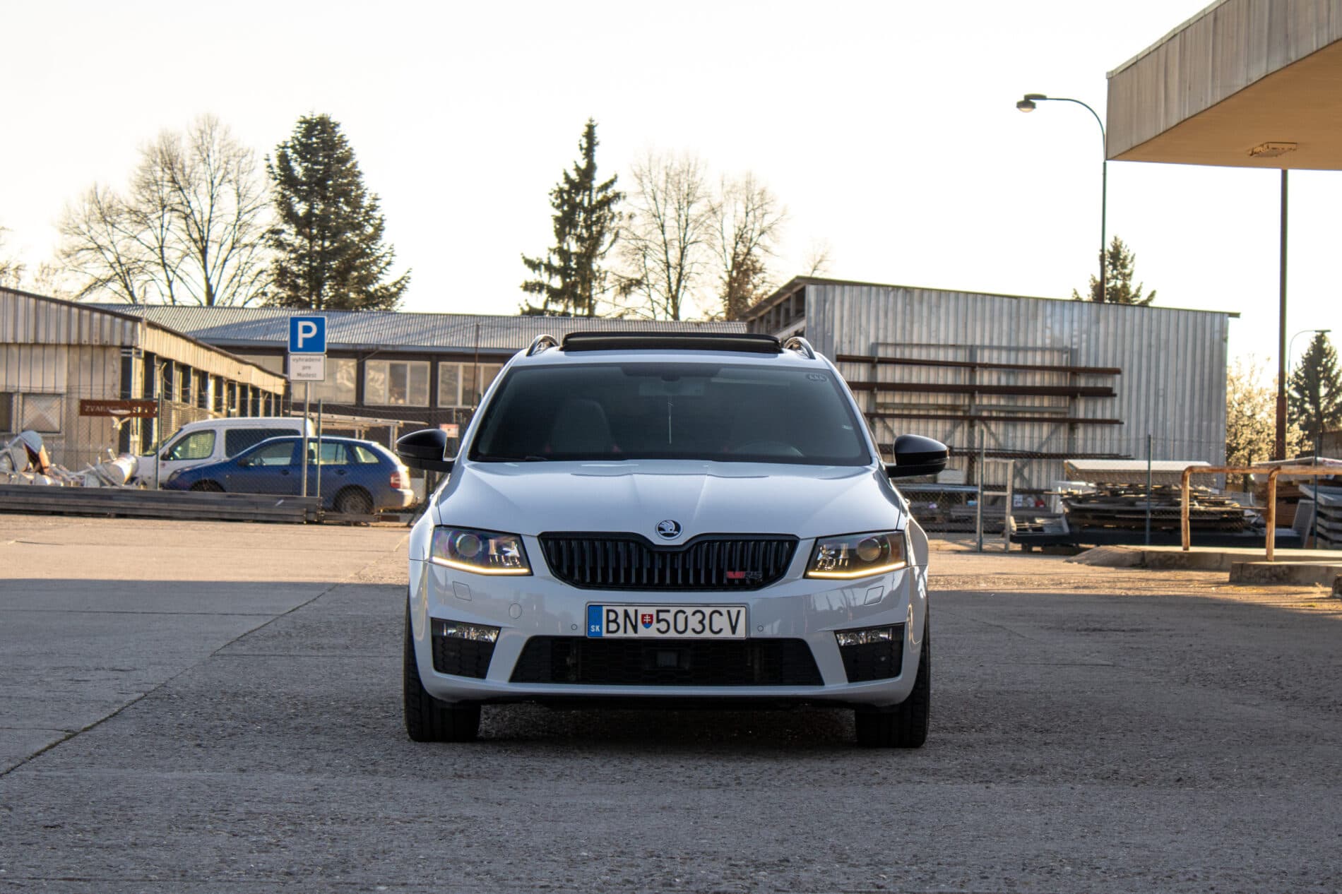 2016 Skoda Octavia RS, biela kombi, 253 701 km