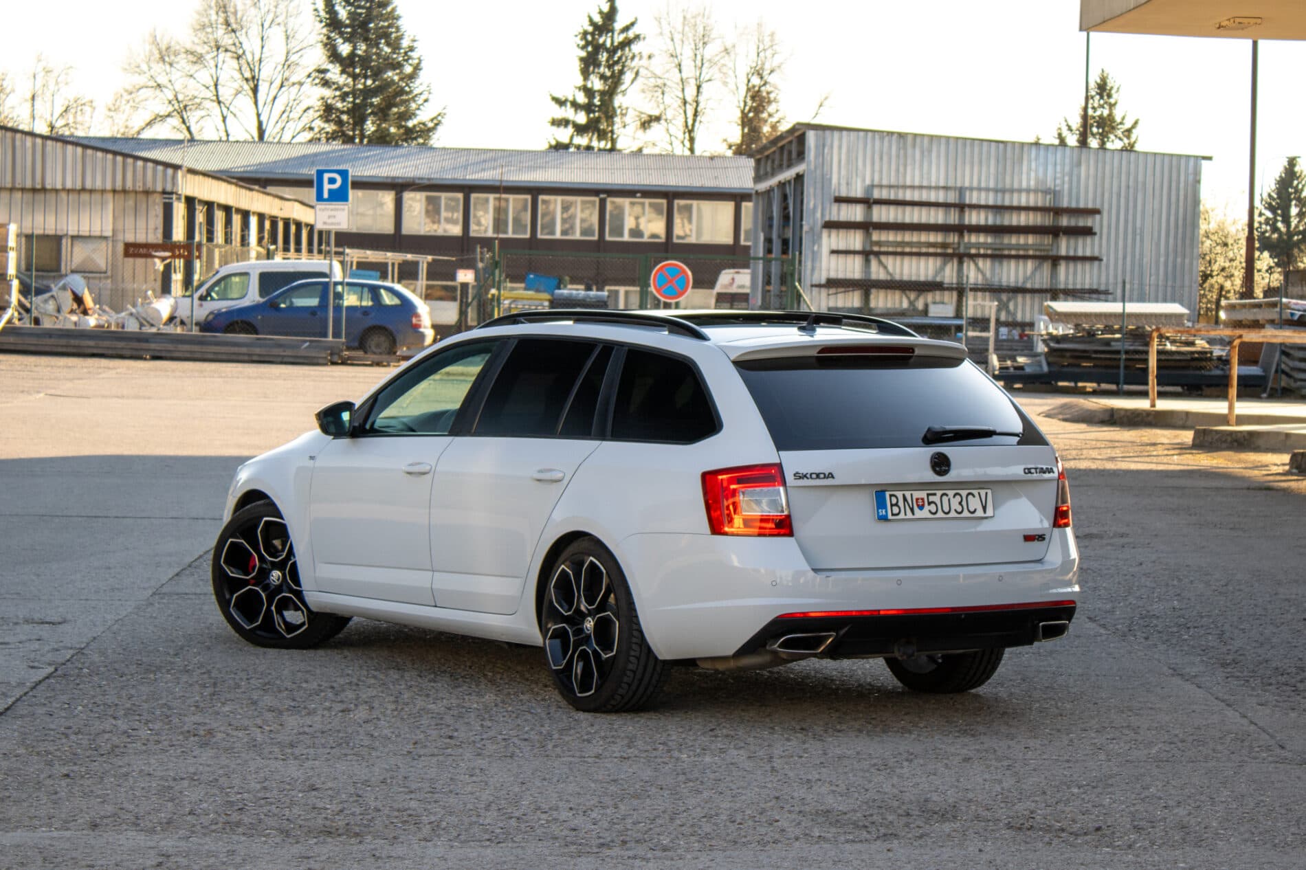 2016 Skoda Octavia RS, biela kombi, 253 701 km