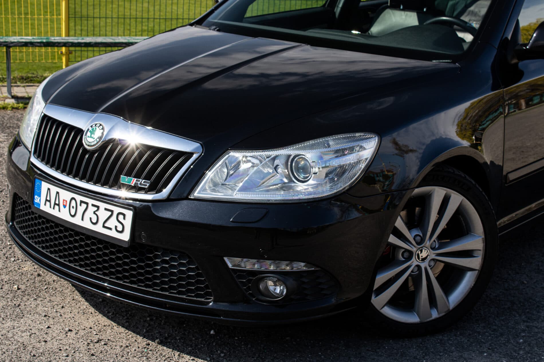 2011 Skoda Octavia RS, čierna kombi, 190 807 km