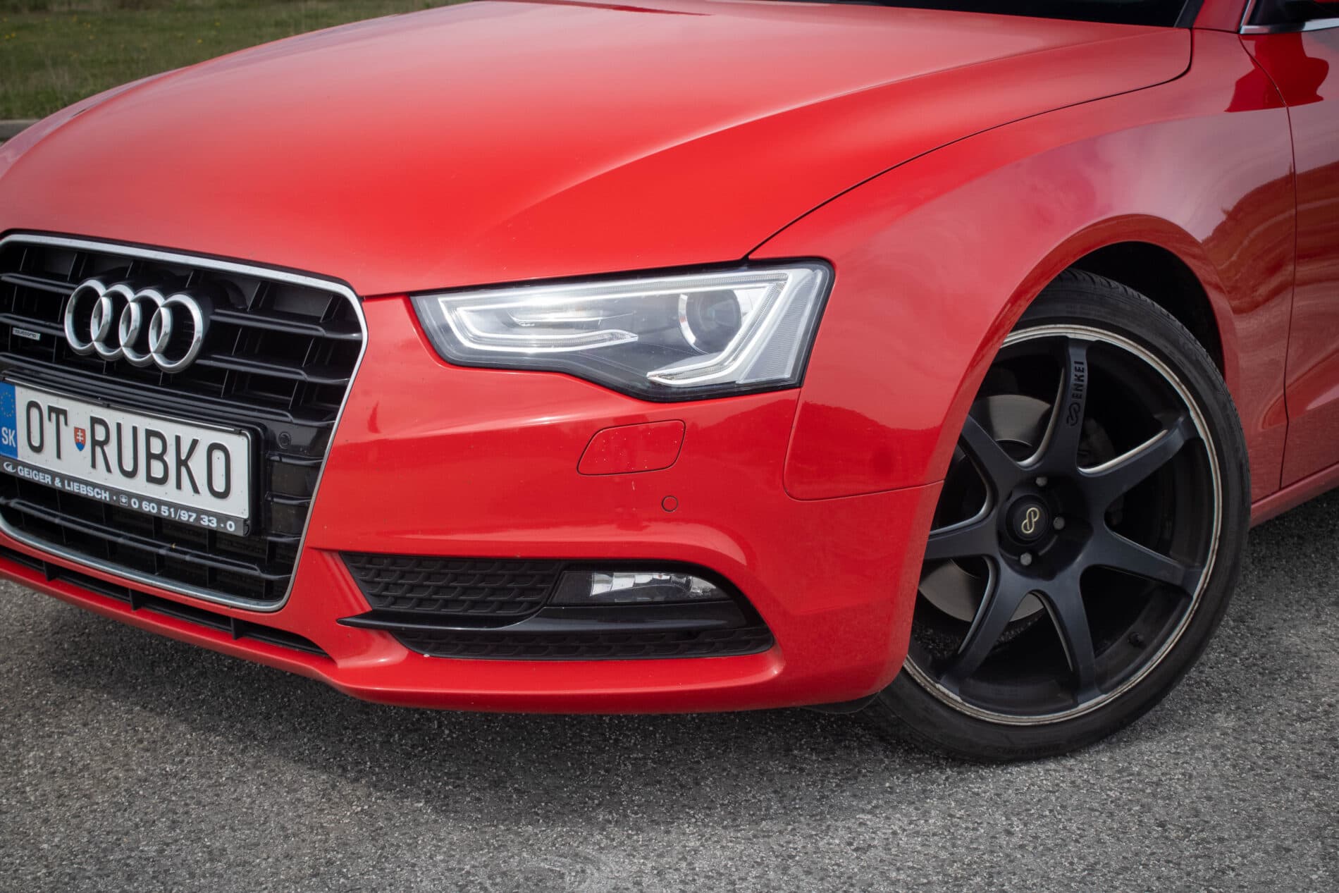 2013 AUDI A5, červená, 187 000 km