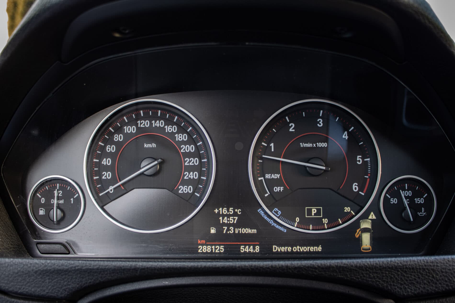 2013 BMW 335d, čierna kombi, 292 000 km