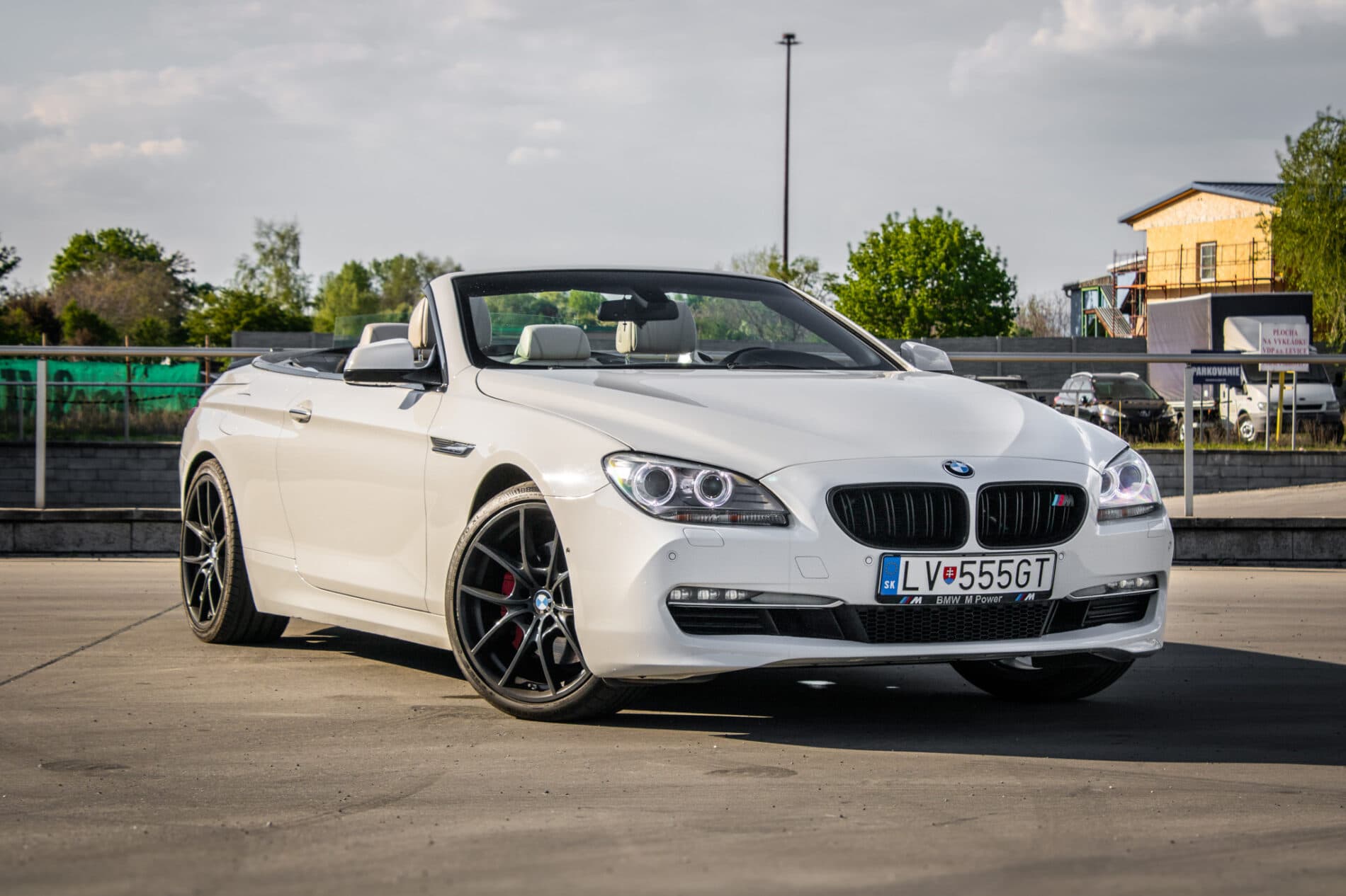 2011 BMW 640i, biela kabriolet, 177 355 km
