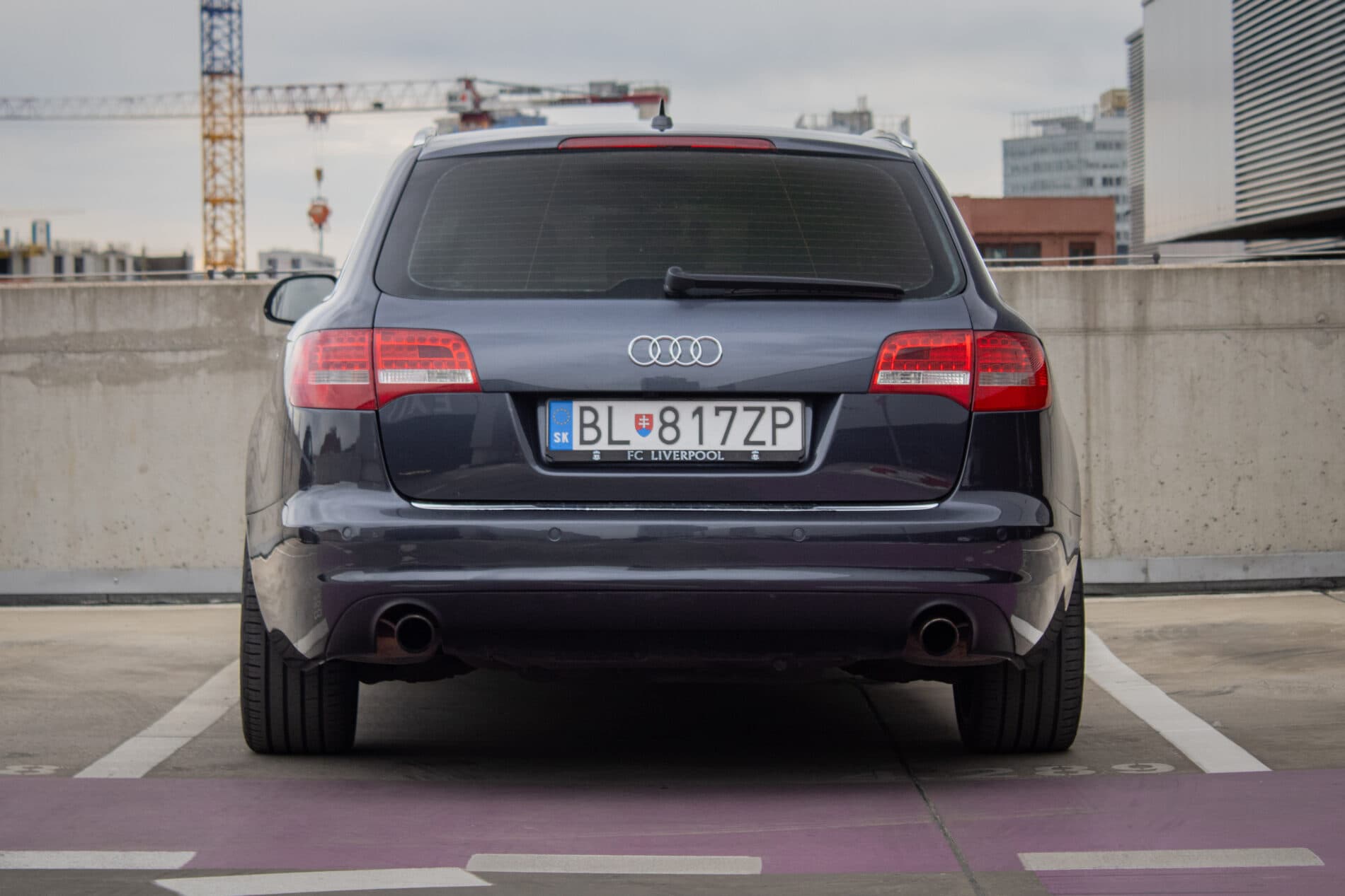 2011 AUDI A6, sivá kombi, 223 133 km