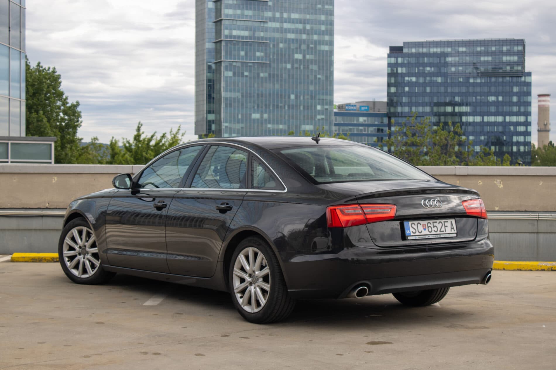 2013 AUDI A6, čierna sedan, 335 544 km