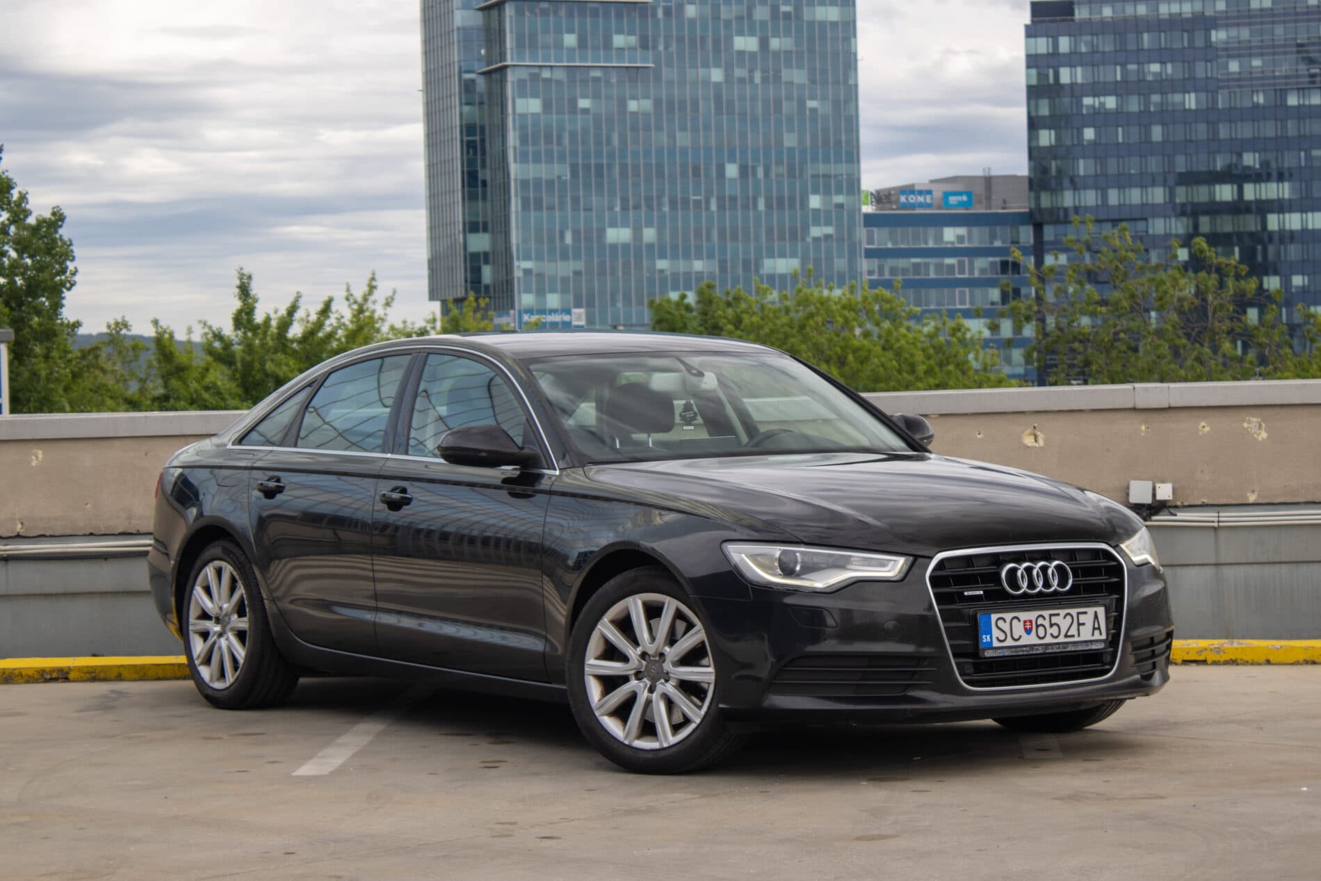 2013 AUDI A6, čierna sedan, 335 544 km
