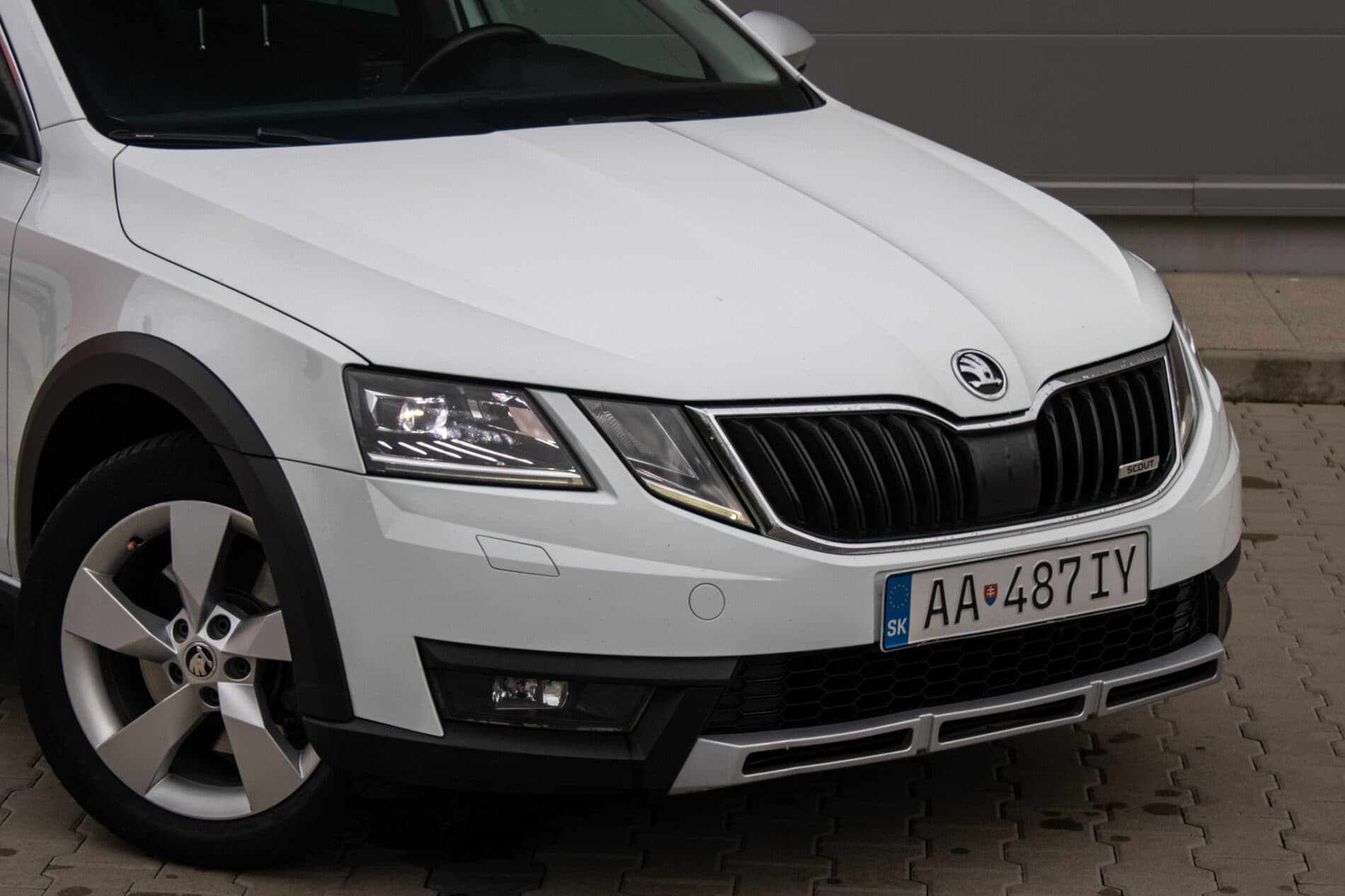 2018 Skoda Octavia RS, biela kombi, 195 000 km