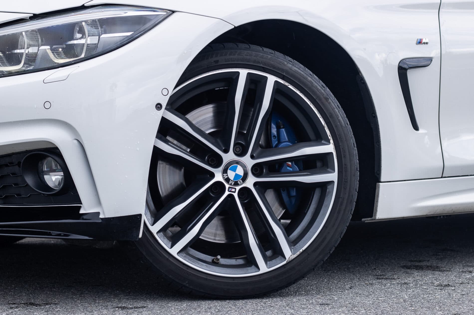 2017 BMW 435d, biela sedan, 160 247 km