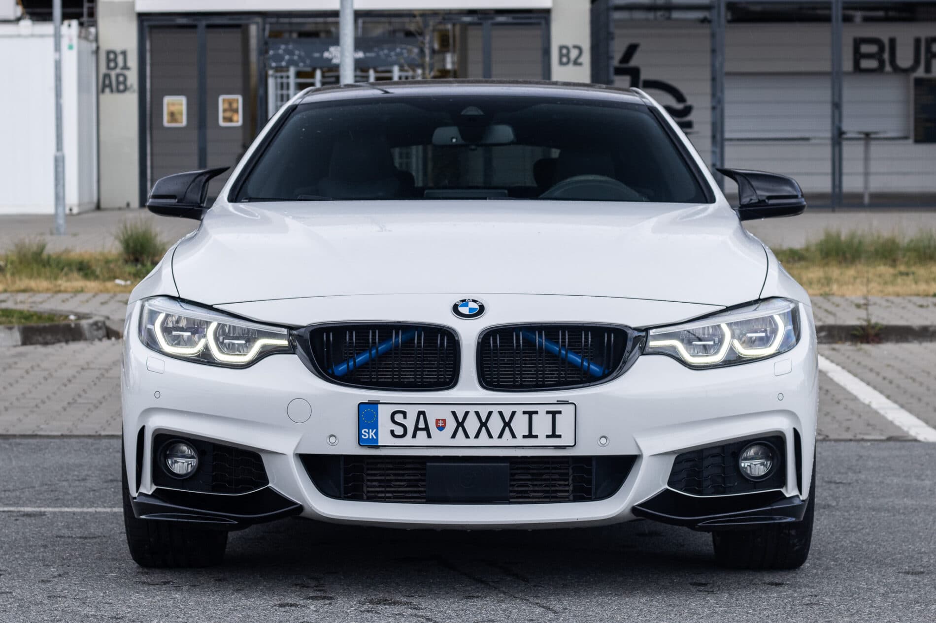 2017 BMW 435d, biela sedan, 160 247 km