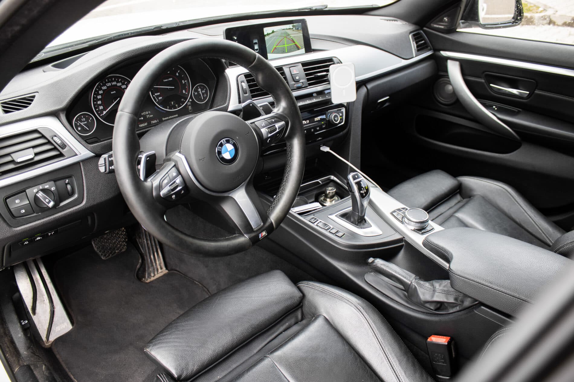 2017 BMW 435d, biela sedan, 160 247 km