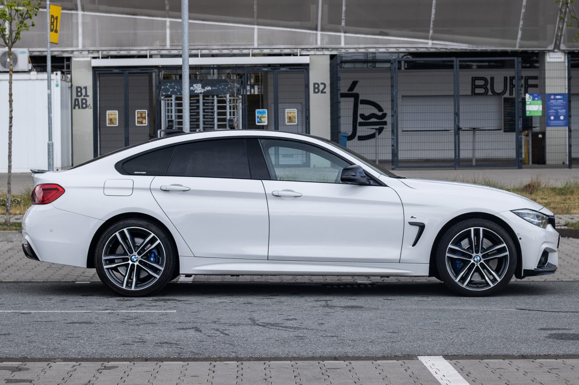 2017 BMW 435d, biela sedan, 160 247 km