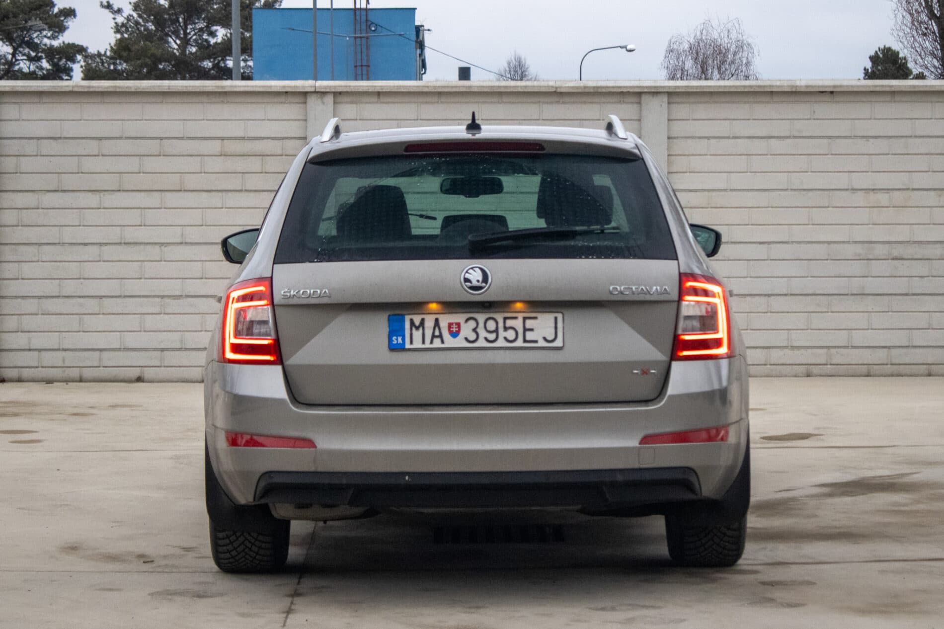 2015 Skoda Octavia RS, hnedá kombi, 205 479 km