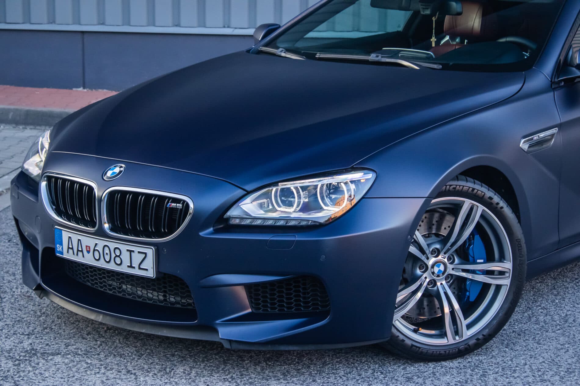 2013 BMW M6, modrá kupé, 57 095 km