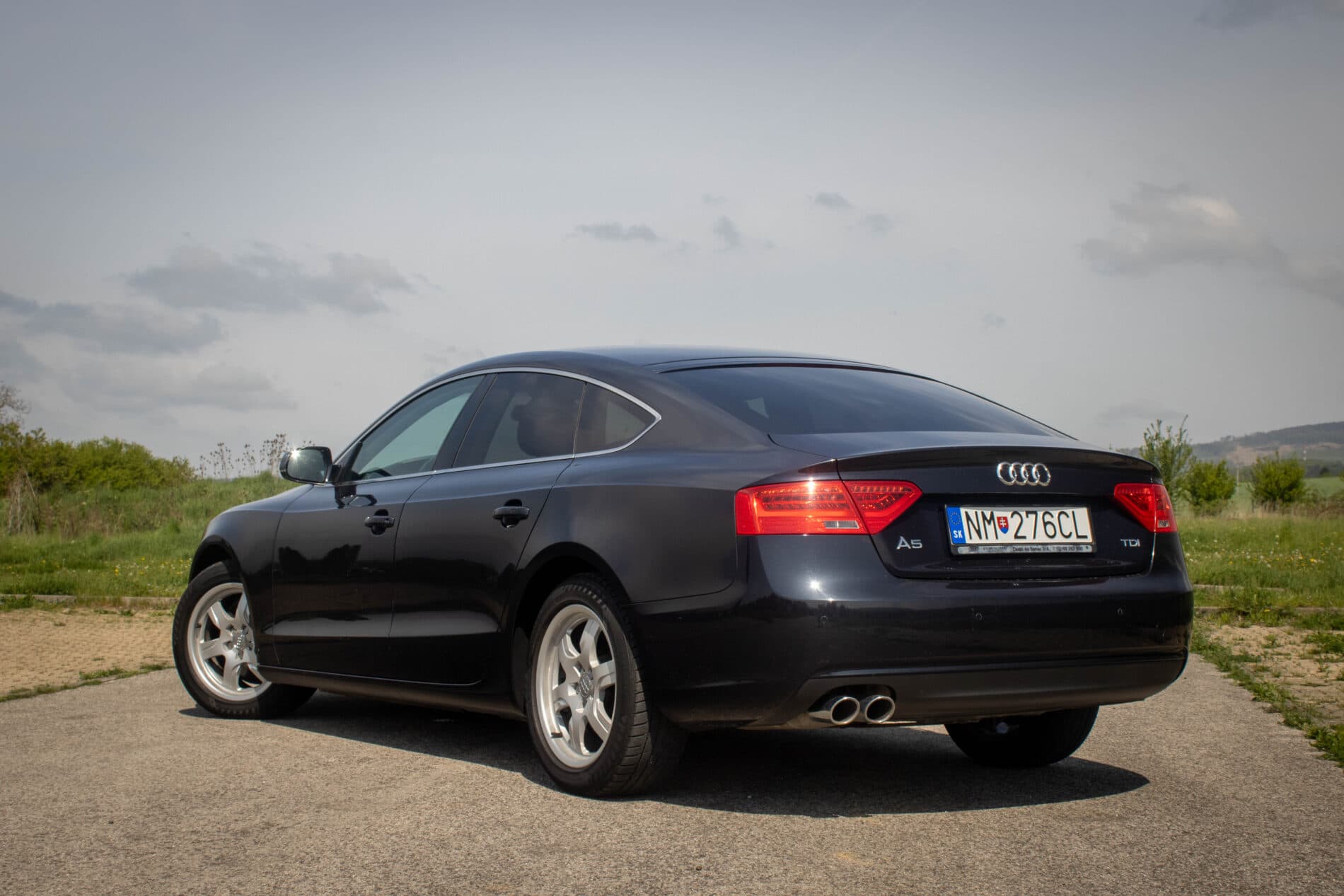 2014 AUDI A5, modrá, 177 000 km