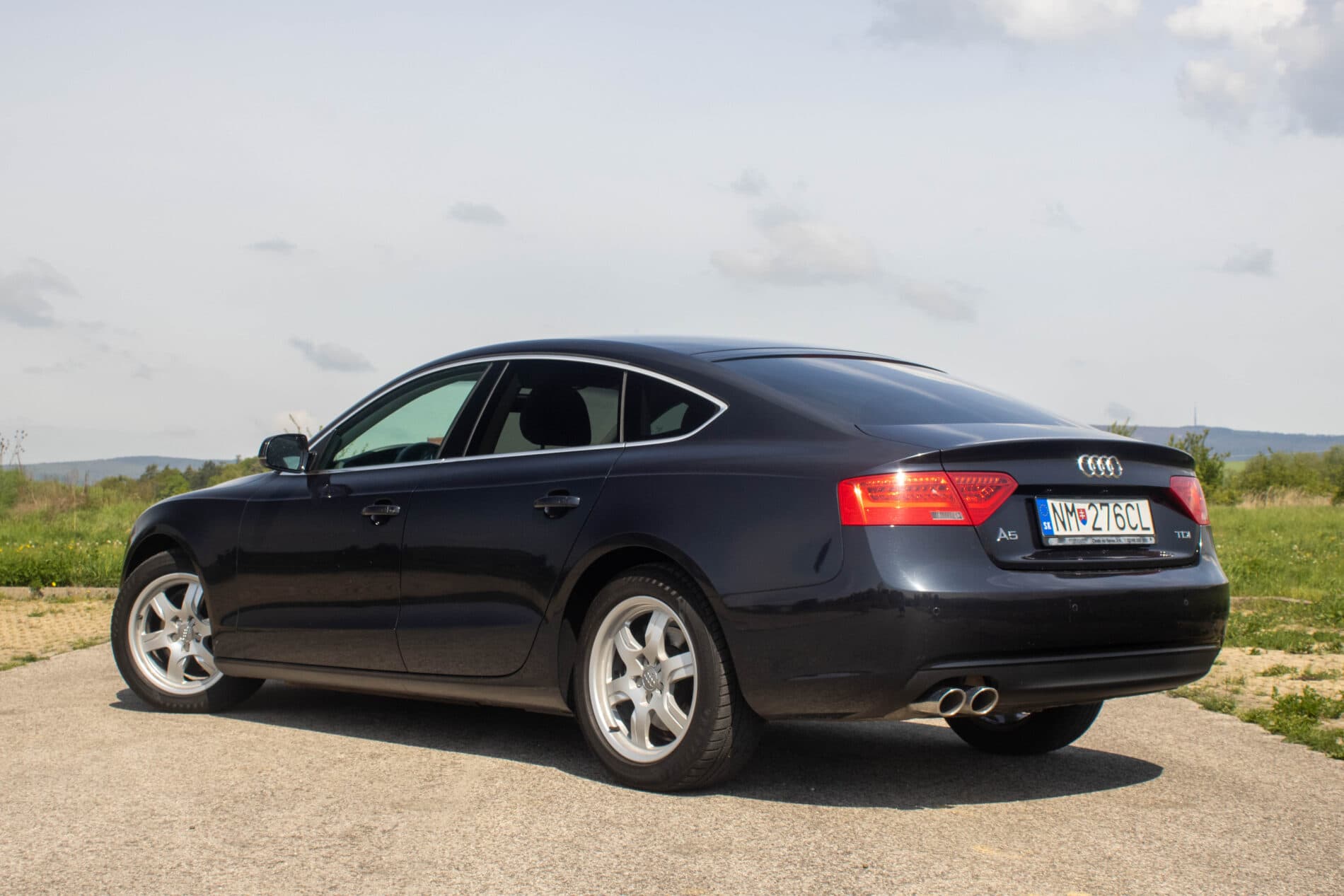 2014 AUDI A5, modrá, 177 000 km