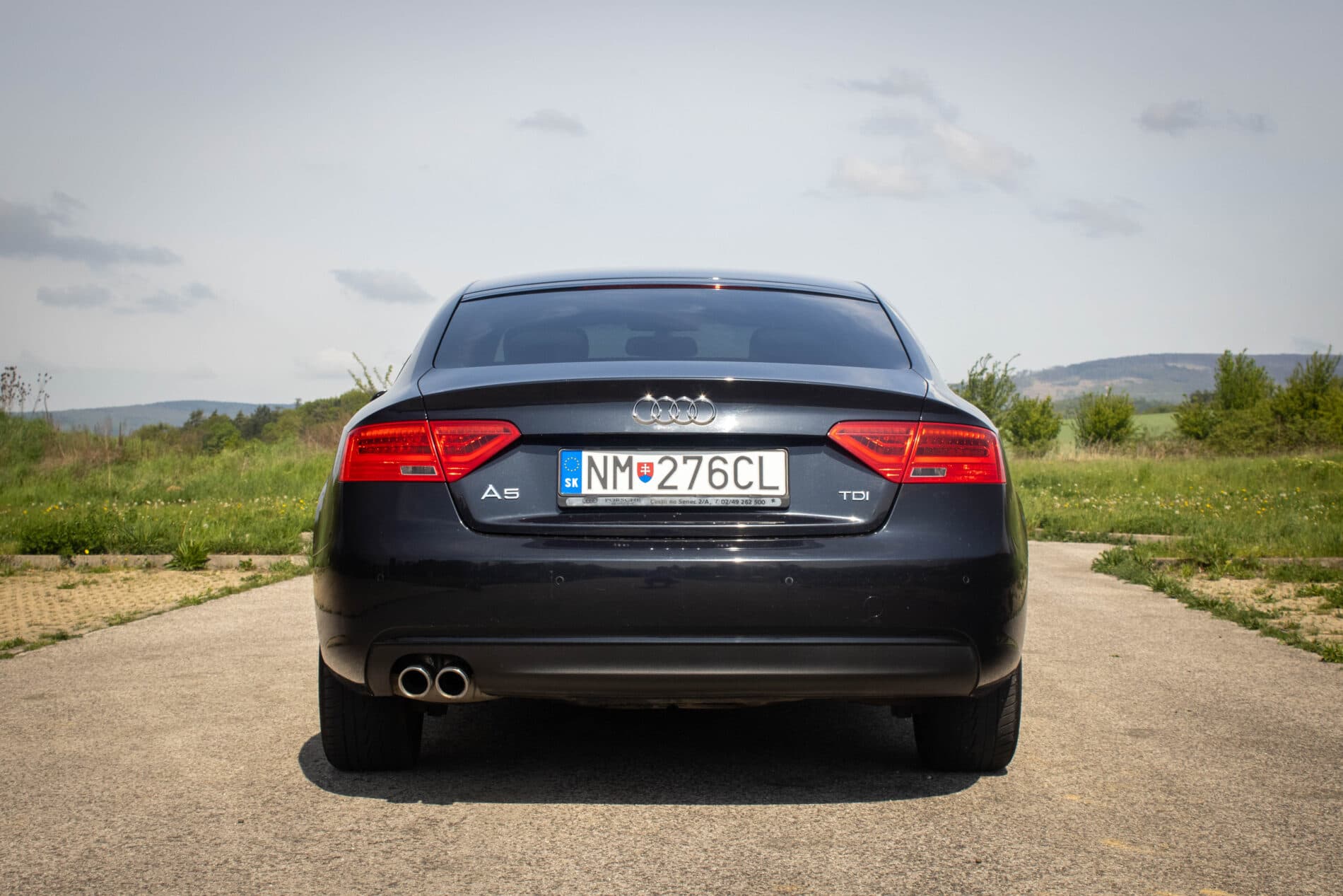 2014 AUDI A5, modrá, 177 000 km