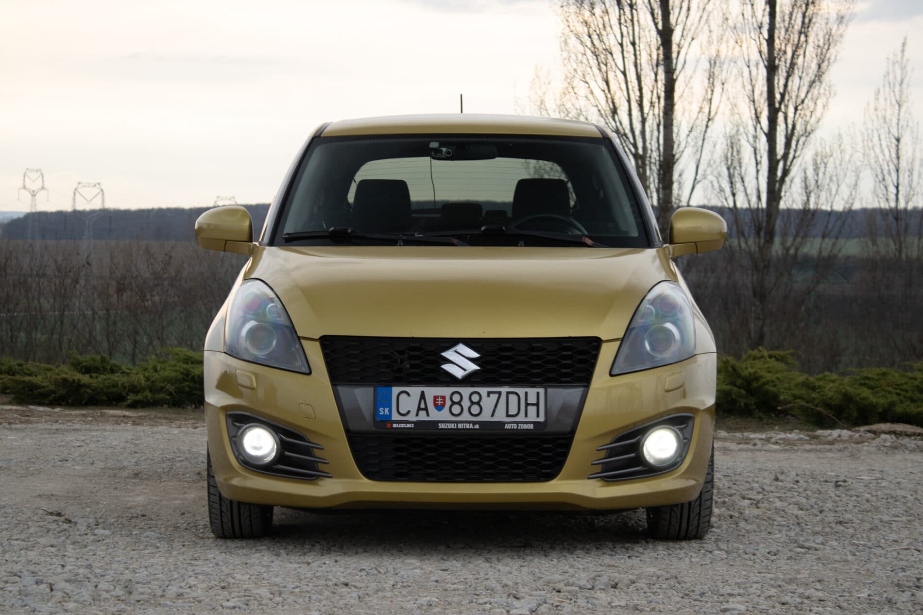 2015 Suzuki Swift Sport, žltá hatchback, 151 044 km