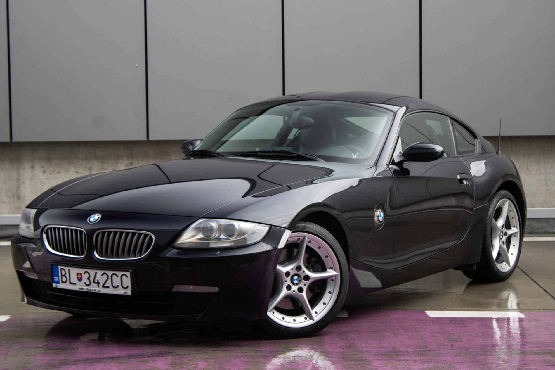 2007 BMW Z4, čierna kupé, 121 382 km