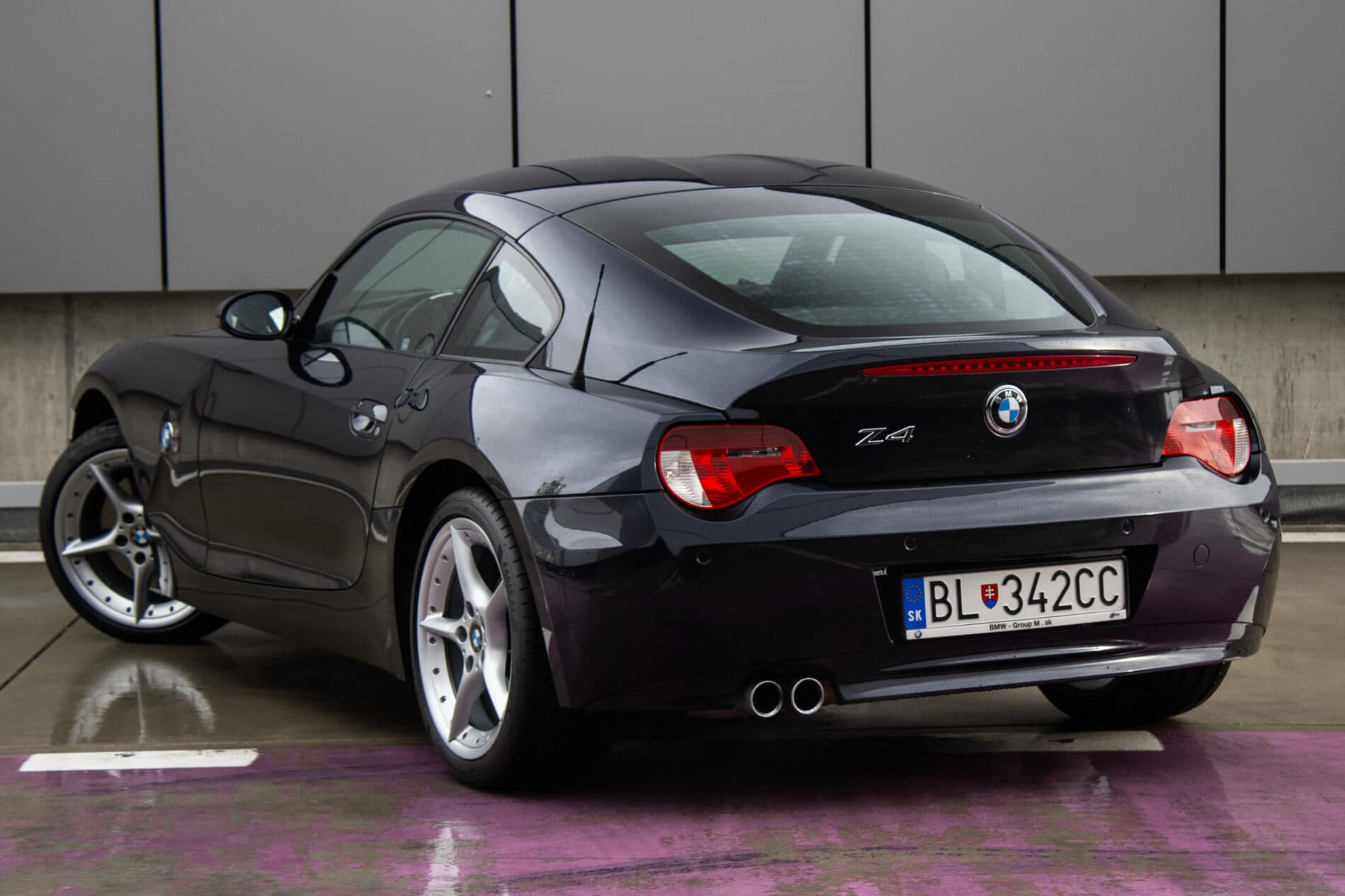 2007 BMW Z4, čierna kupé, 121 382 km