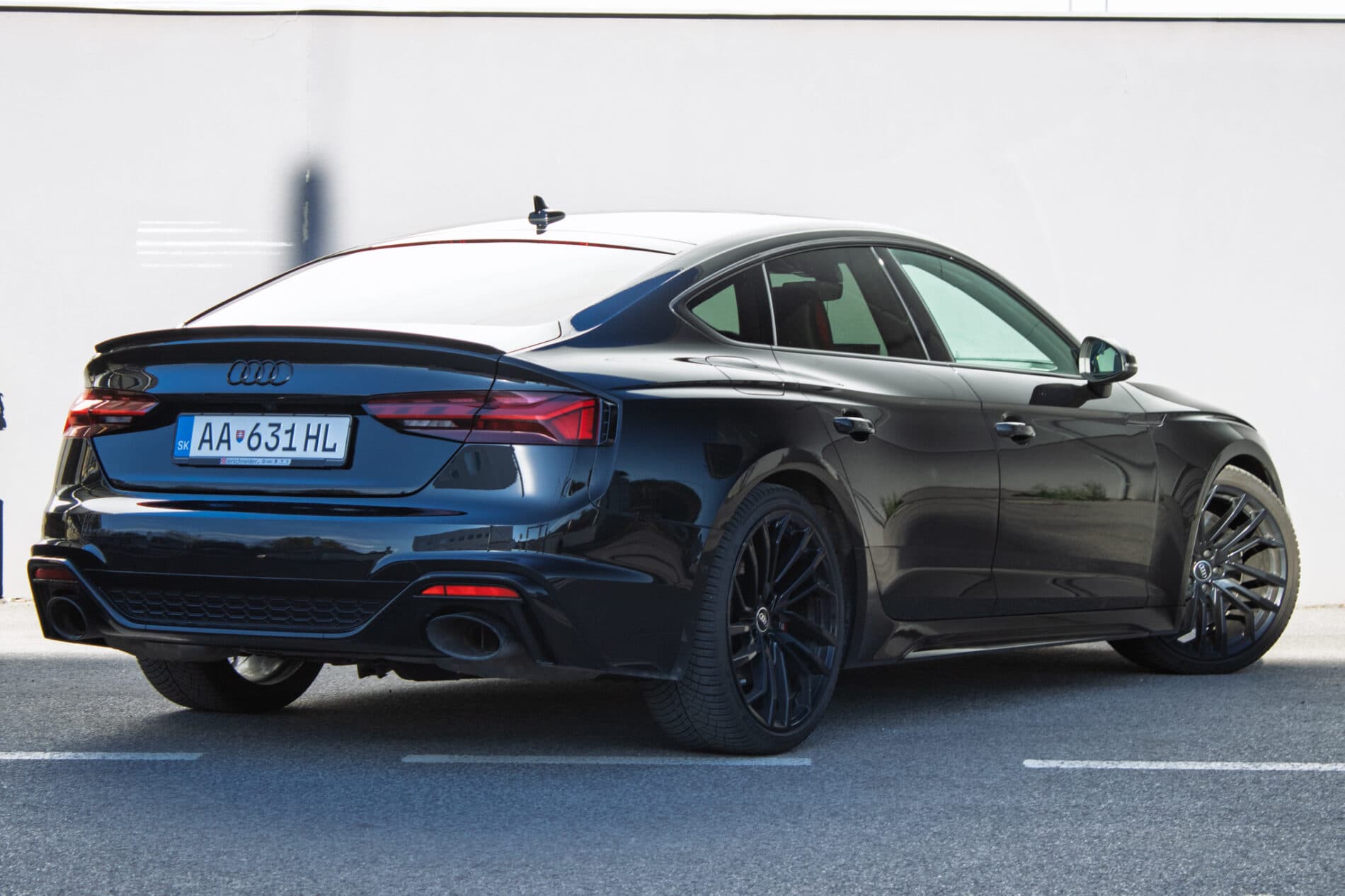 2022 AUDI RS5, čierna hatchback, 67 929 km