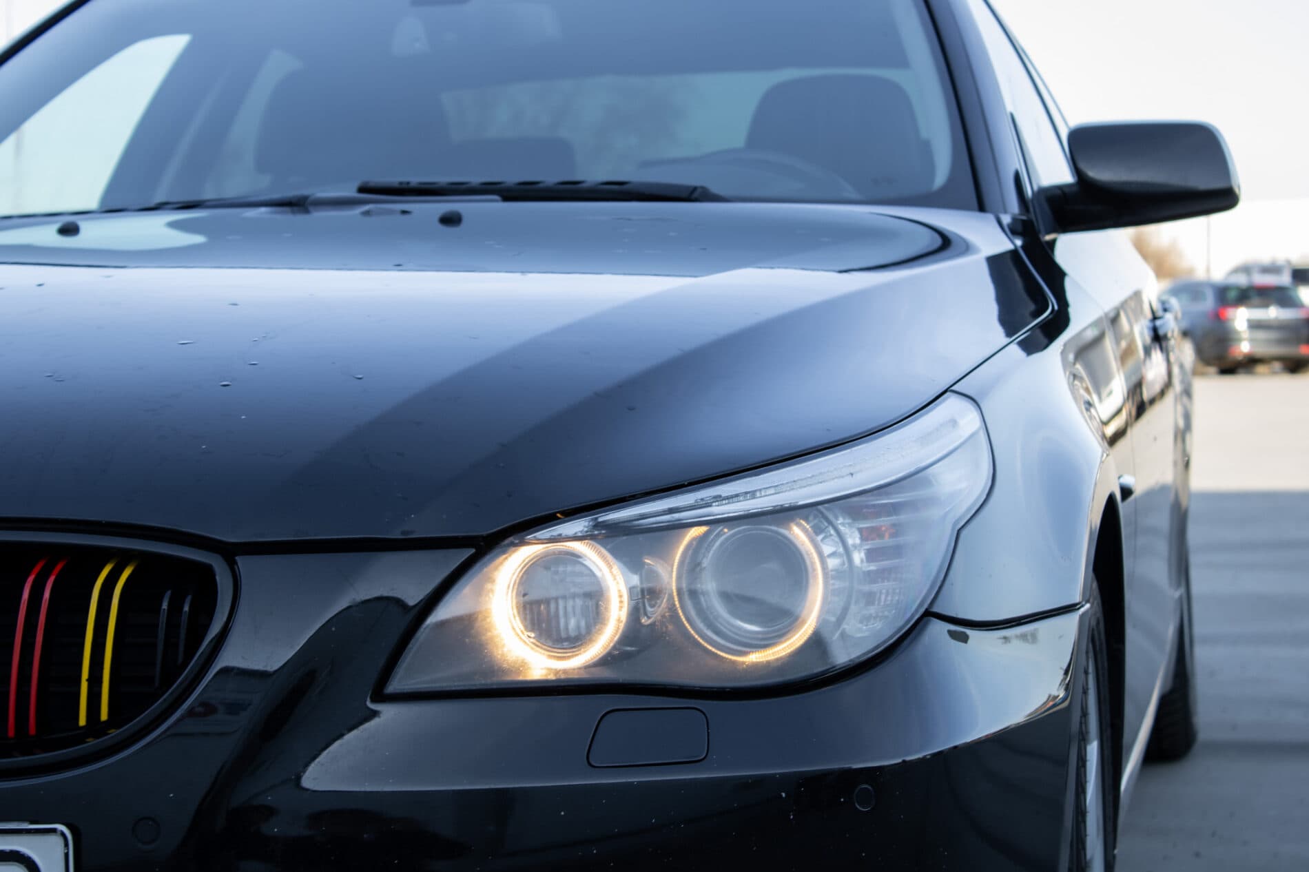 2008 BMW 535d, čierna sedan, 454 382 km