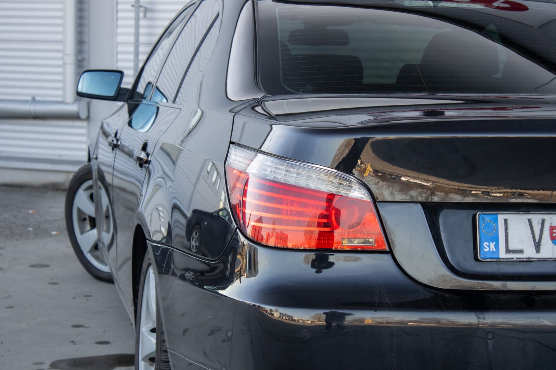 2008 BMW 535d, čierna sedan, 454 382 km