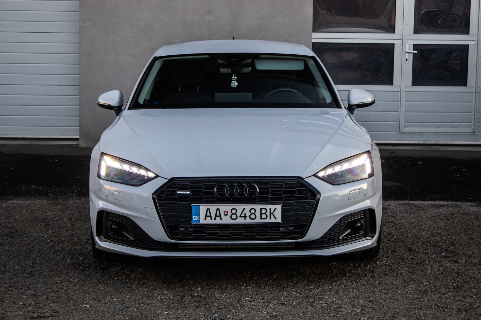 2022 AUDI A5, biela kupé, 61 249 km