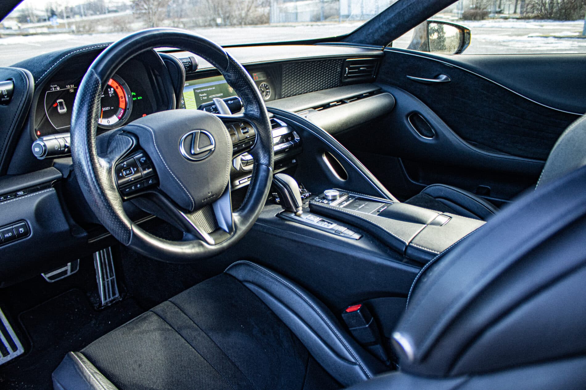 2023 Lexus LC 500, žltá kupé, 33 321 km