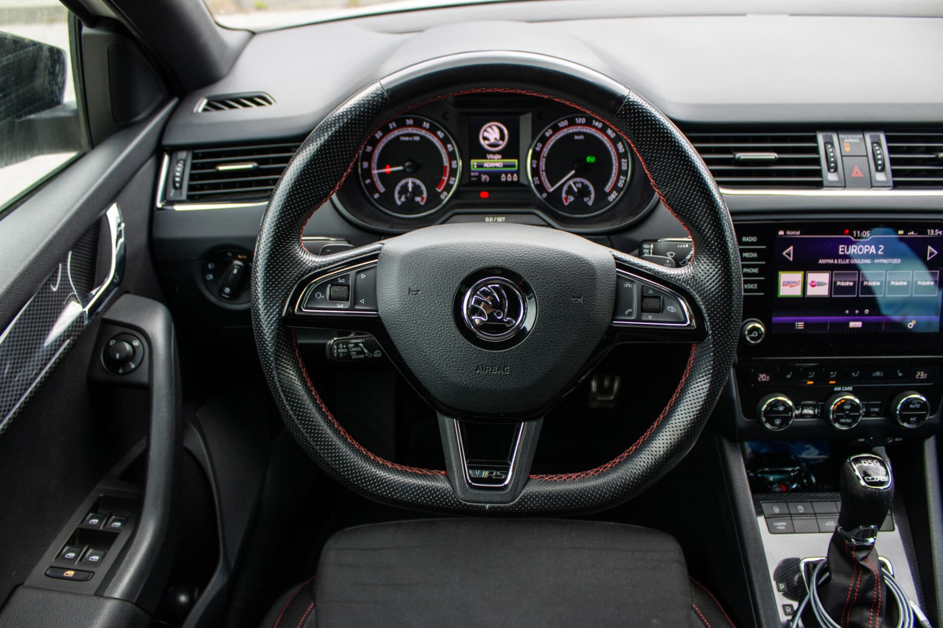 2017 Skoda Octavia RS, biela kombi, 170 659 km