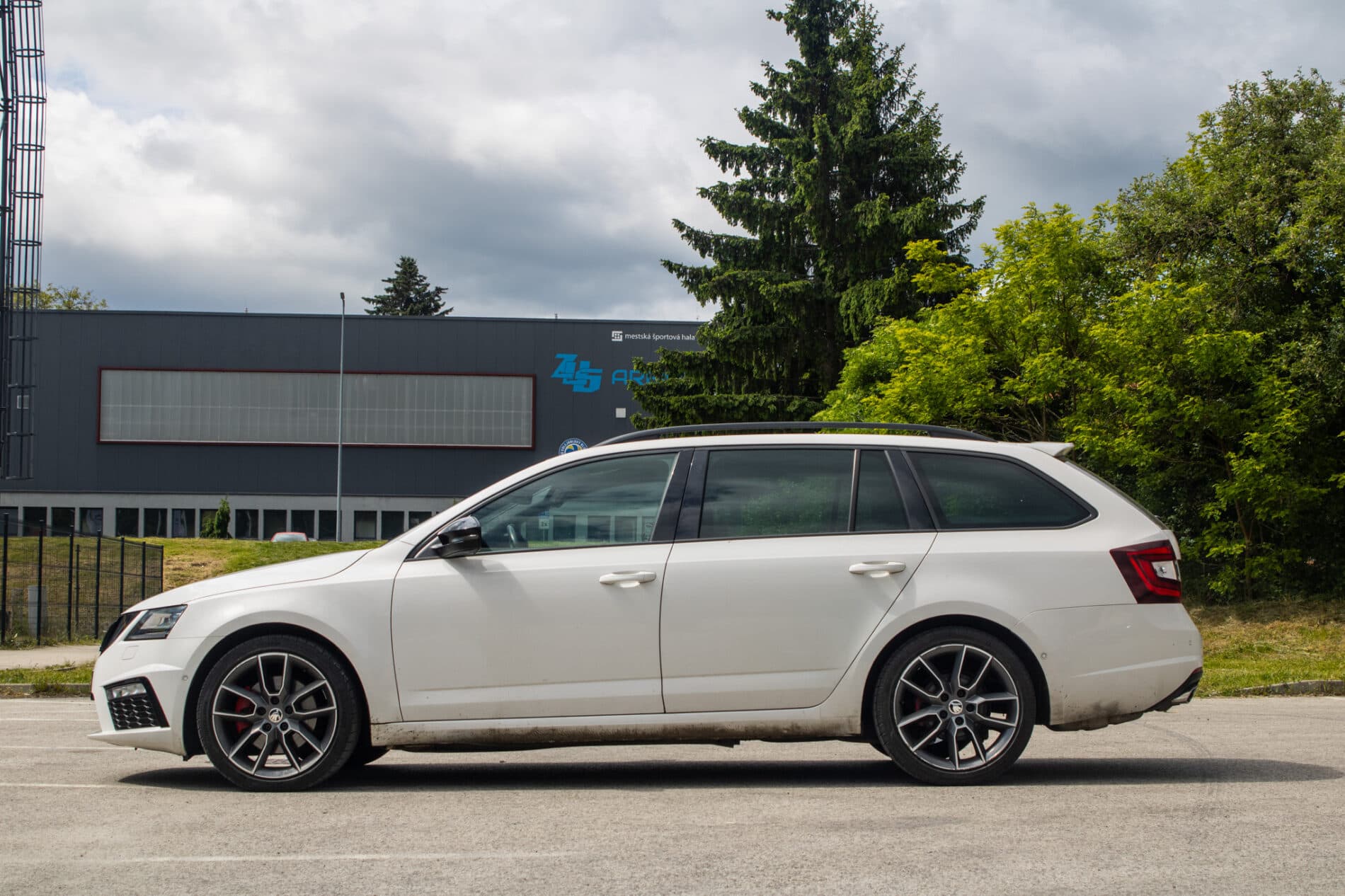 2017 Skoda Octavia RS, biela kombi, 170 659 km