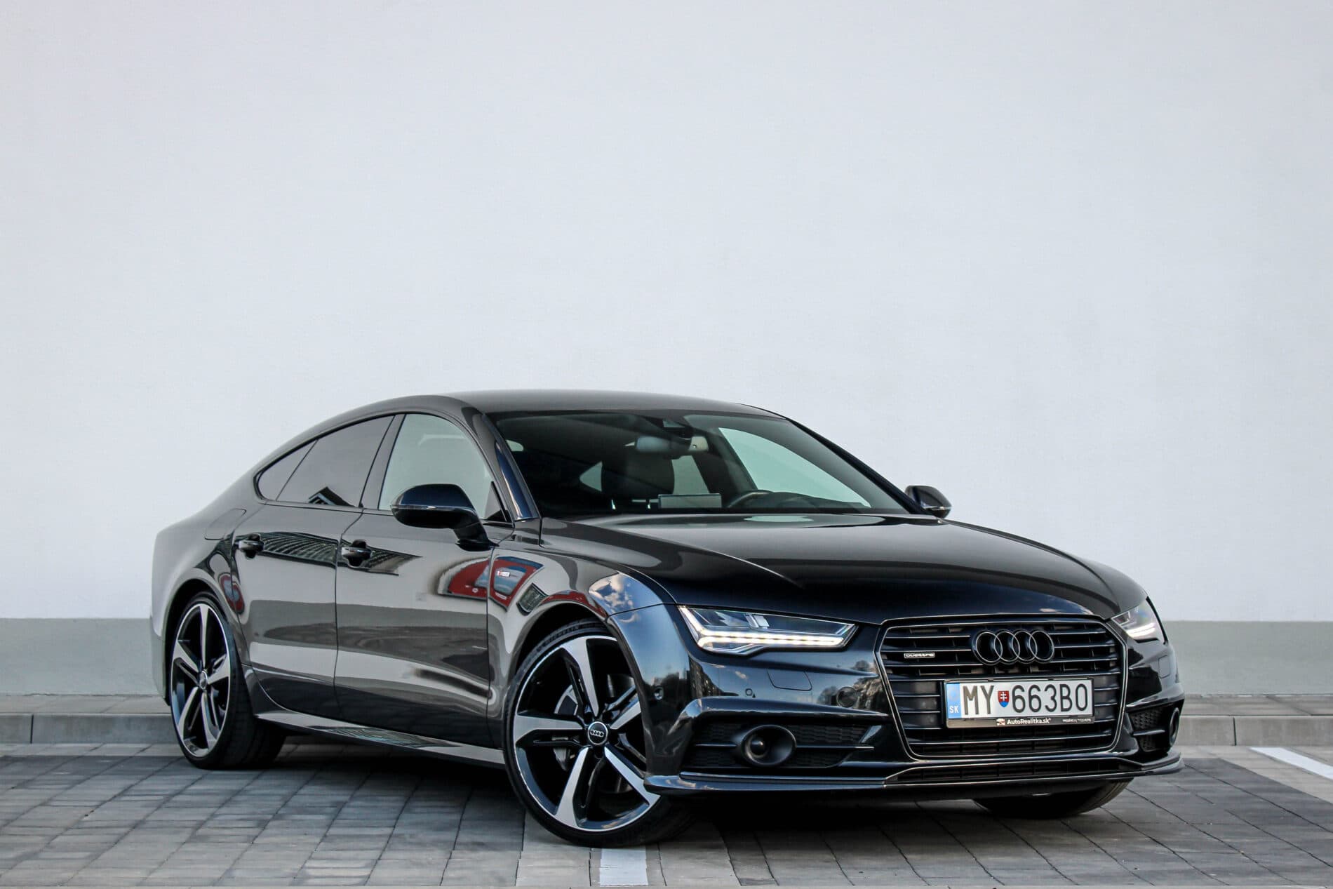 2014 AUDI A7, čierna kupé, 202 500 km