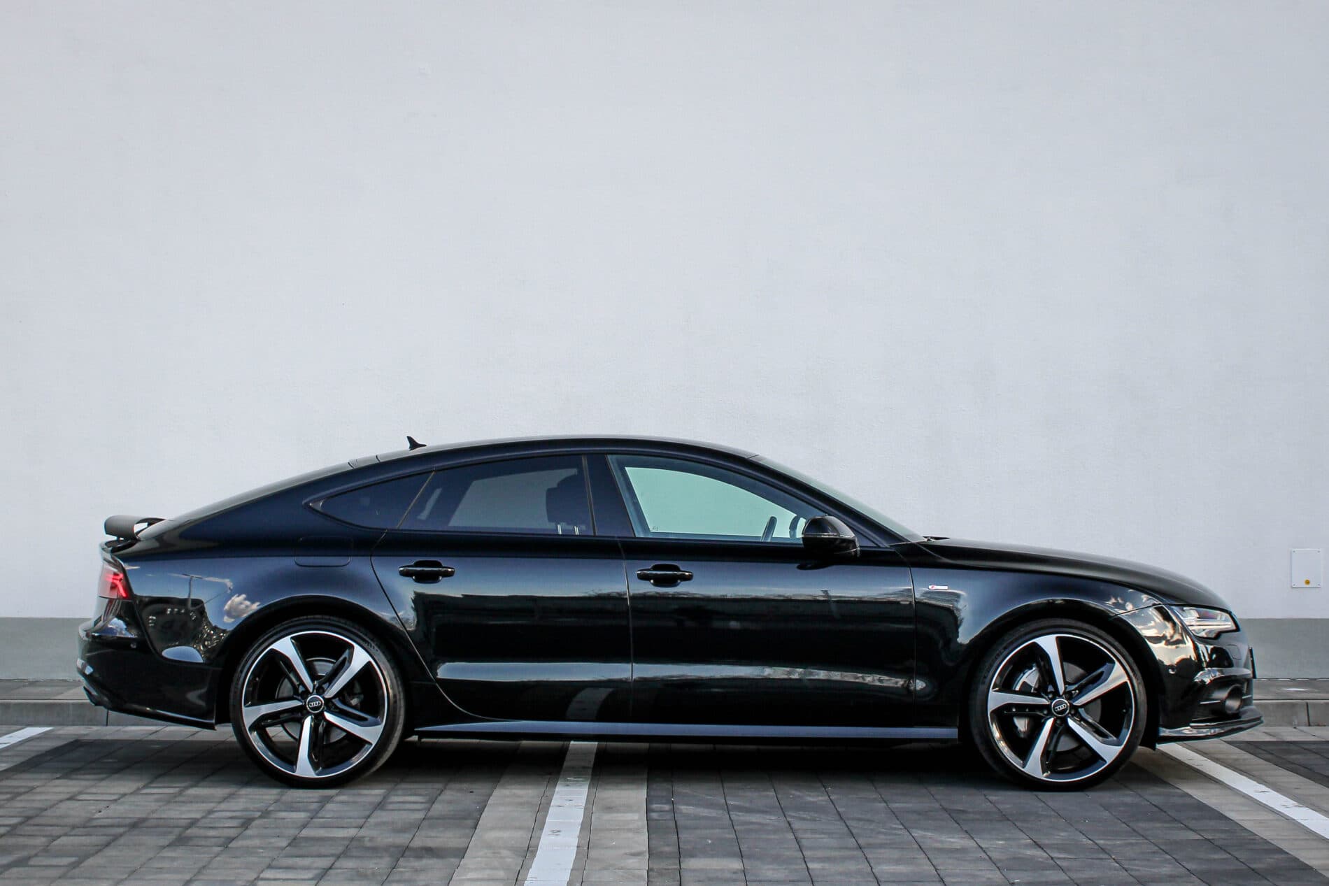 2014 AUDI A7, čierna kupé, 202 500 km