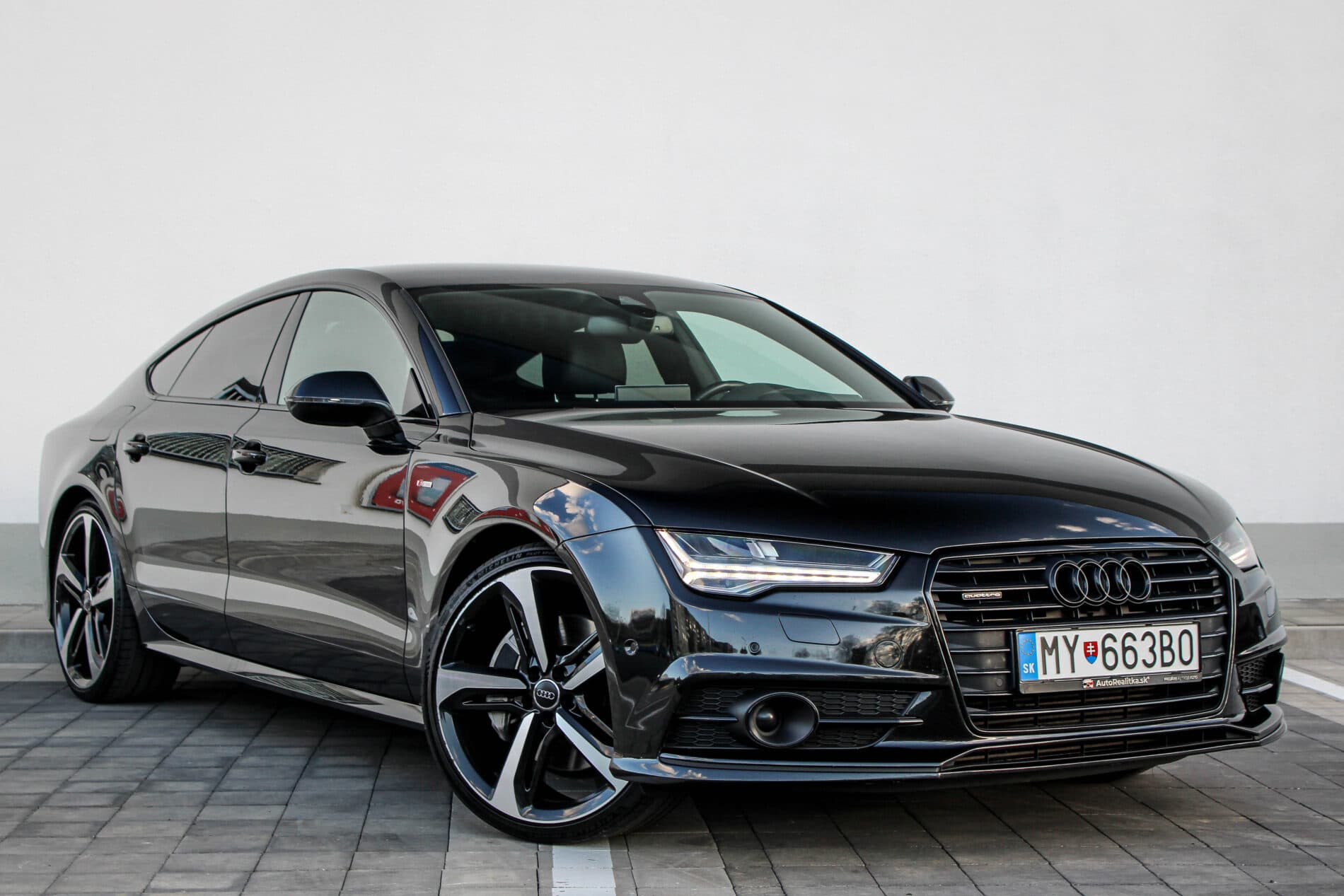 2014 AUDI A7, čierna kupé, 202 500 km